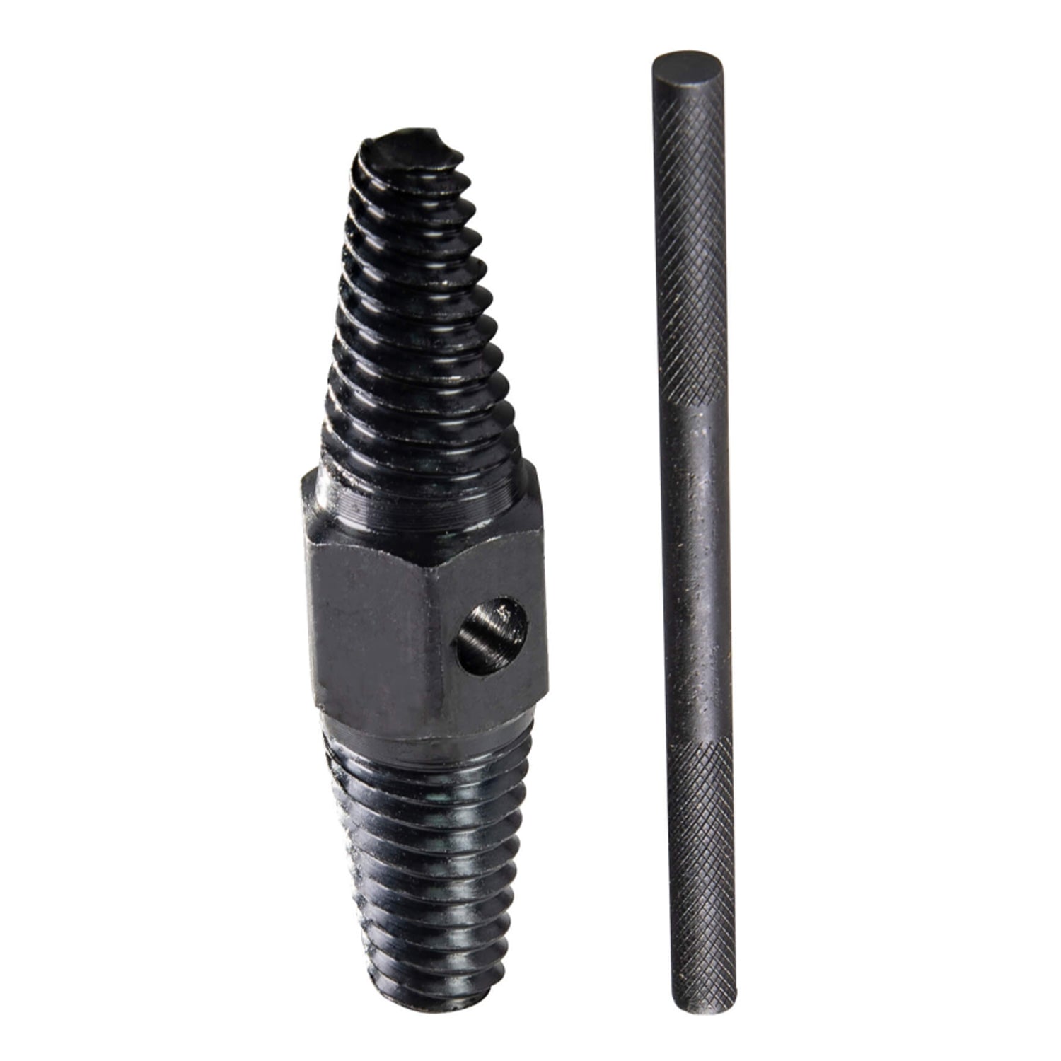 Estrattore per viti danneggiate e bulloni rotti danneggiati kit professionale, toglifilo-estrattore per cavi, a doppia testa 1/2" e 3/4" pollici, con leva ausiliaria per rimozione viti rotte, rotte o strippate in metallo, Cr-V, Topmaster