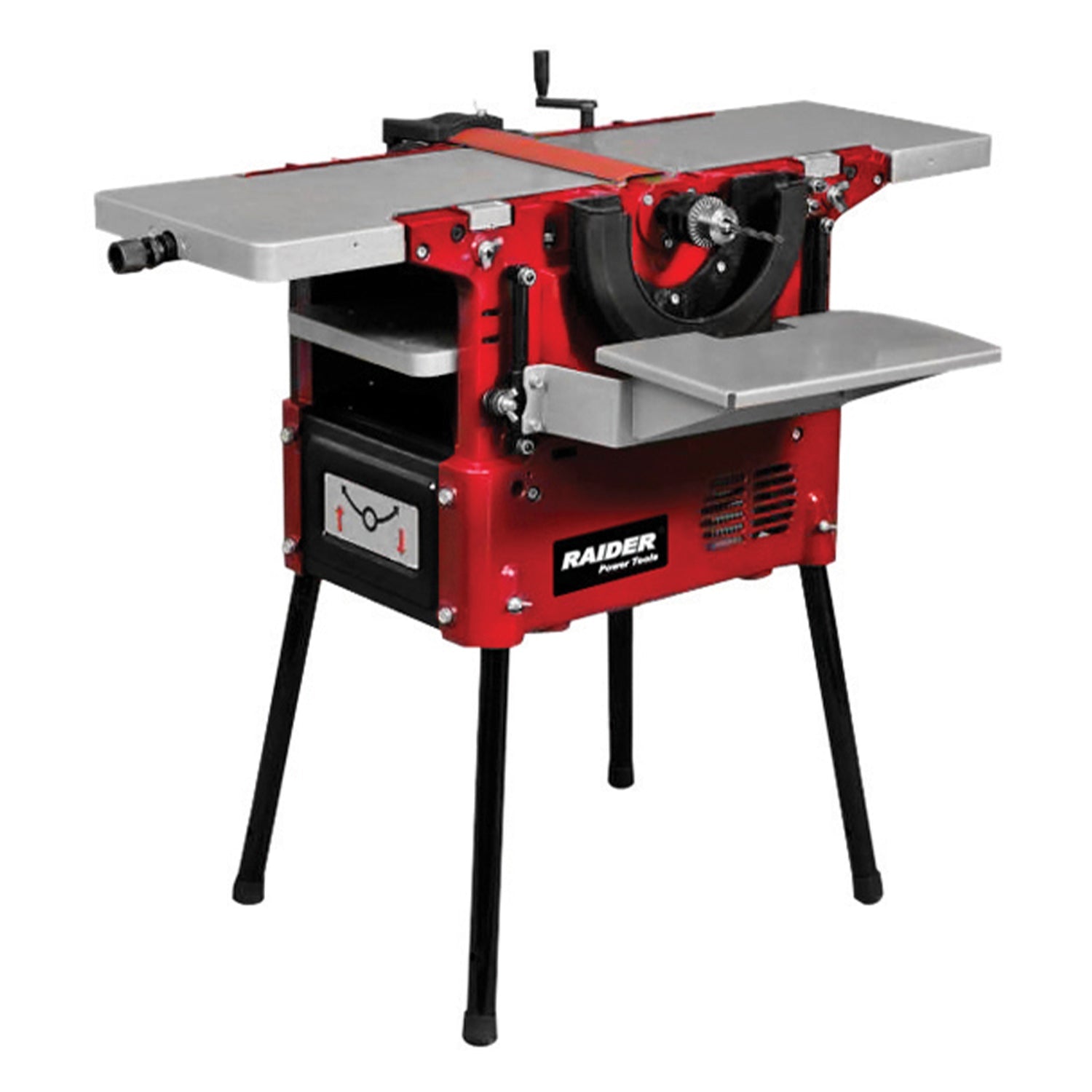 Pialla combinata a filo e spessore per legno, piallatrice 2200 W 230V con banco, pialla elettrica a spessore con doppia lama e 5500 tagli al minuto