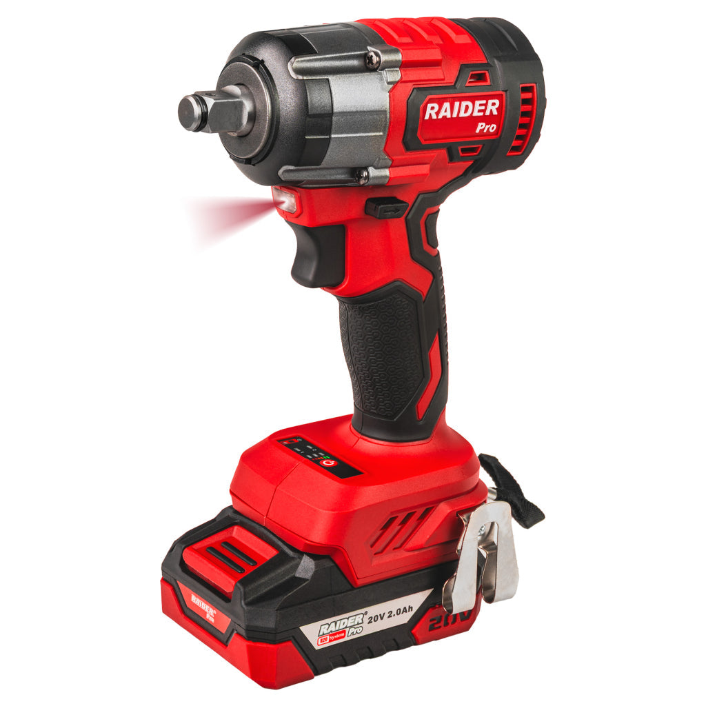 Avvitatore a impulsi a batteria, impact driver/trapano a percussione – 44 Nm 1/2", 2× batterie 2.0ah – ideale per auto, DIY e uso