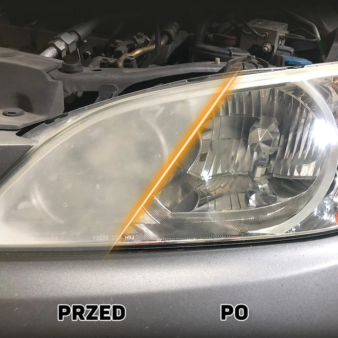 Kit restauro fari auto– lucidatura, levigatura, protezione UV, rinnovo plastica Geko