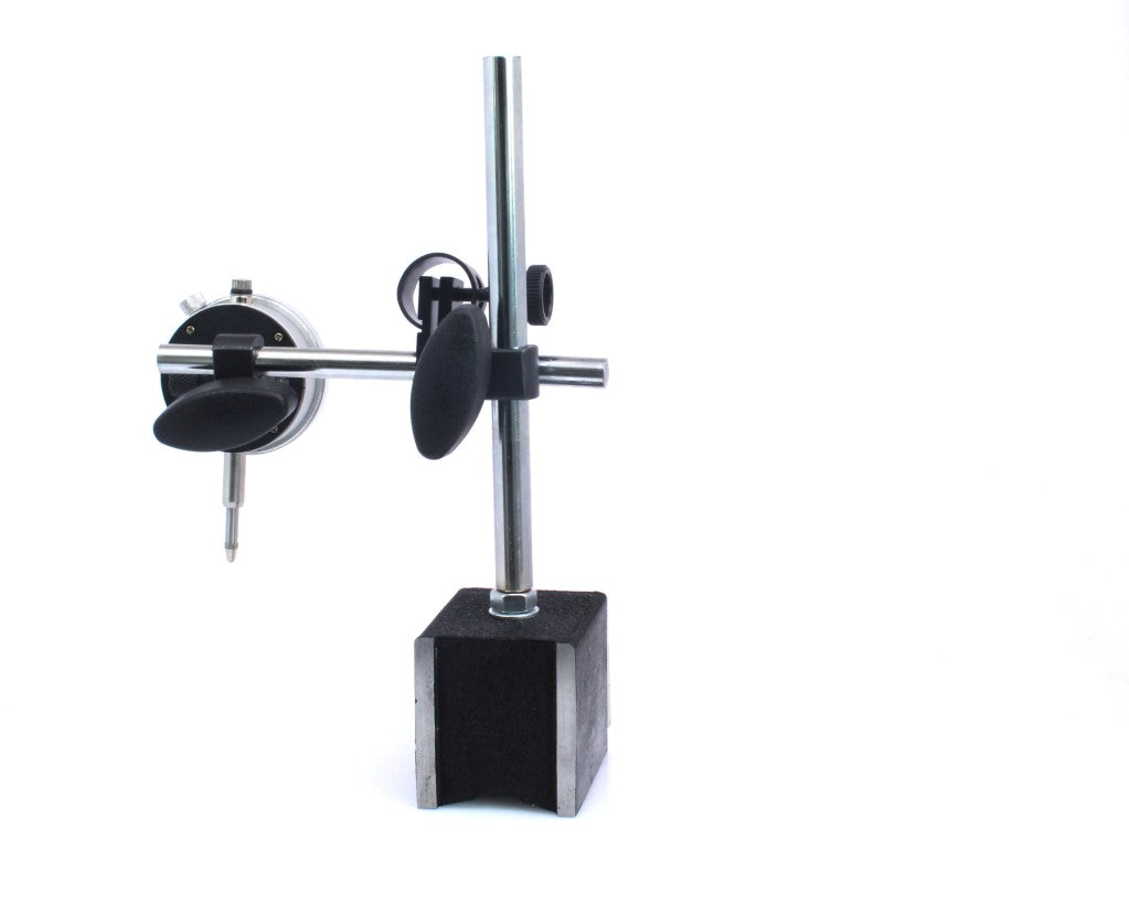 Comparatore centesimale a quadrante, Test DTI calibro DTI 0-10mm con base magnetica