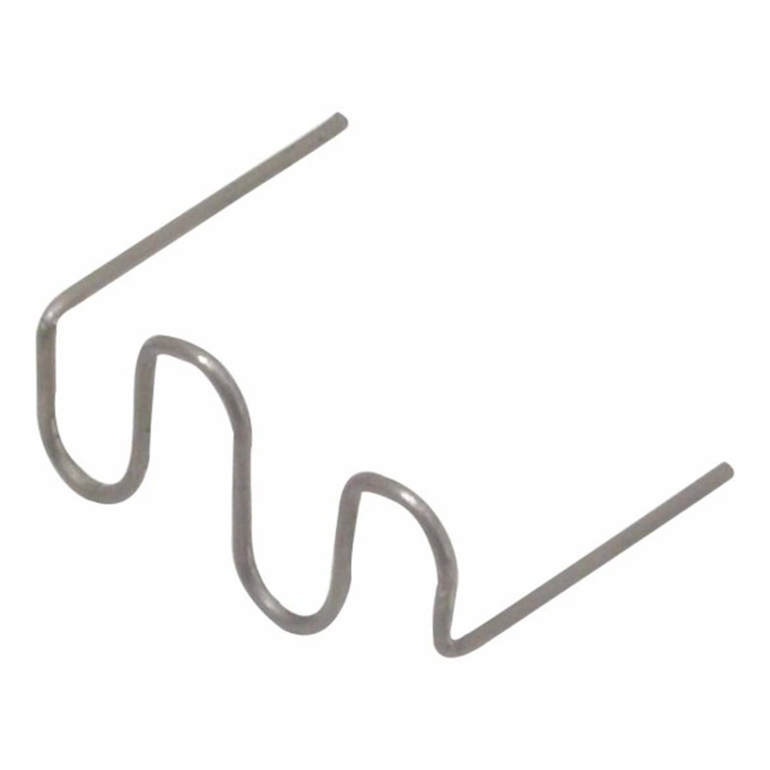 Set 100 graffette caldo, graffette ondulate saldatura plastica, auto paraurti plastica saldatura riparazione cucitrice a caldo, 0.6 mm
