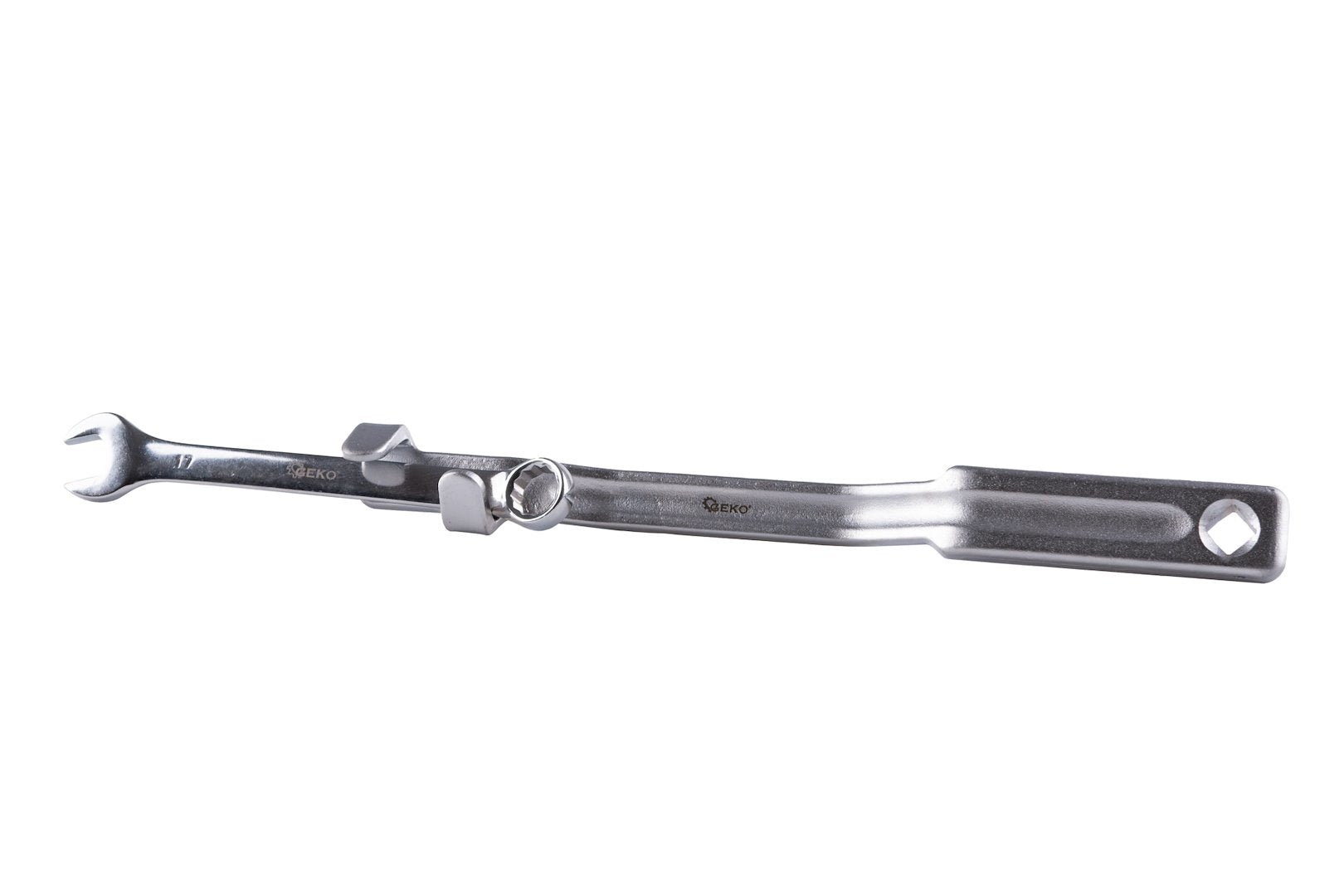 Prolunga per chiave inglese, universale, per la massima leva, per riparazione auto e meccanica, estensione per chiavi combinate e punti difficili da raggiungere, 340 mm, Geko