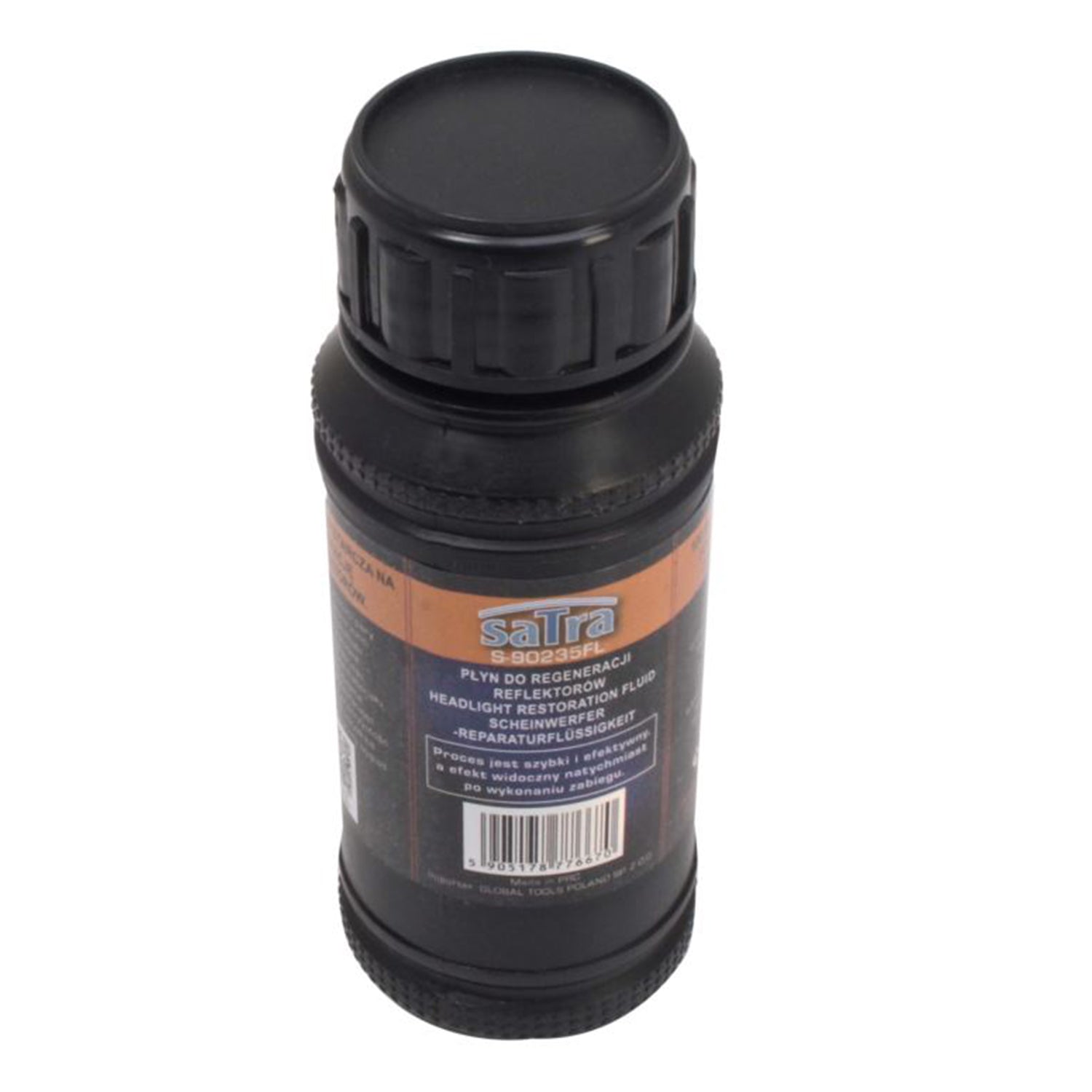Liquido per il ripristino dei fari, rinnova ripristino lucidatura fari liquido, 100 ml - con vaporizzatore, Satra
