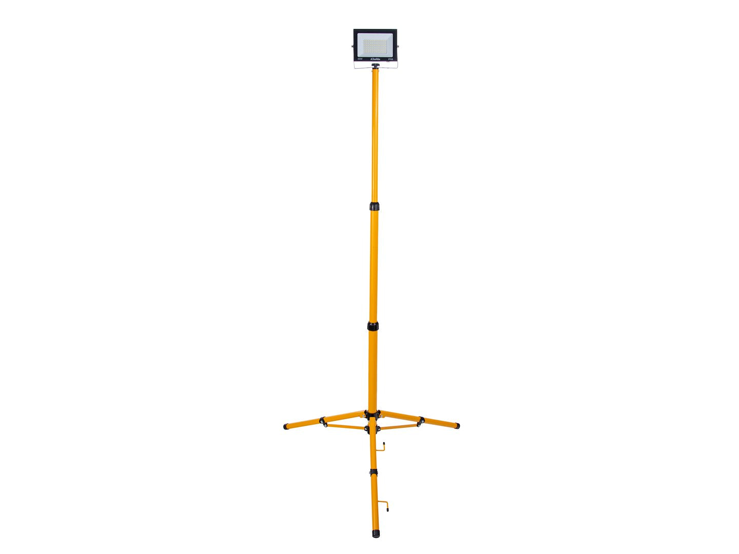 Proiettore LED 50 w con treppiede telescopico regolabile 60–160 cm, bianco neutro 4500K 4500 LM GEKO