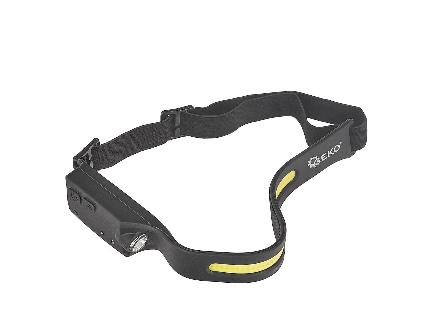 Lampada frontale con banda LED COB 3 w impermeabile , a batteria interna, con sensore di movimento , torcia frontale a striscia LED Geko