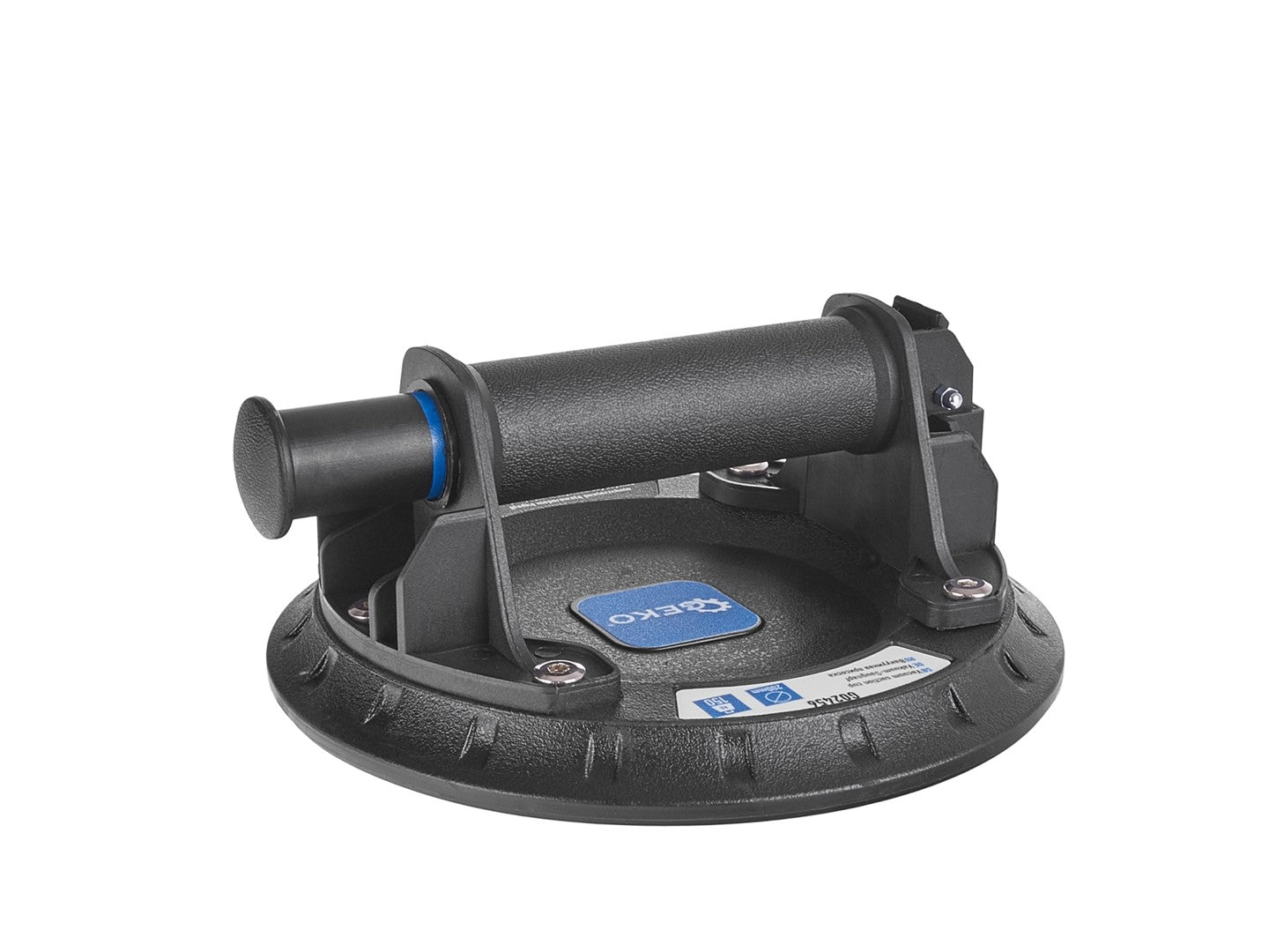 Ventosa vacuum a pompa con manometro, carico: 150 kg, 200 mm