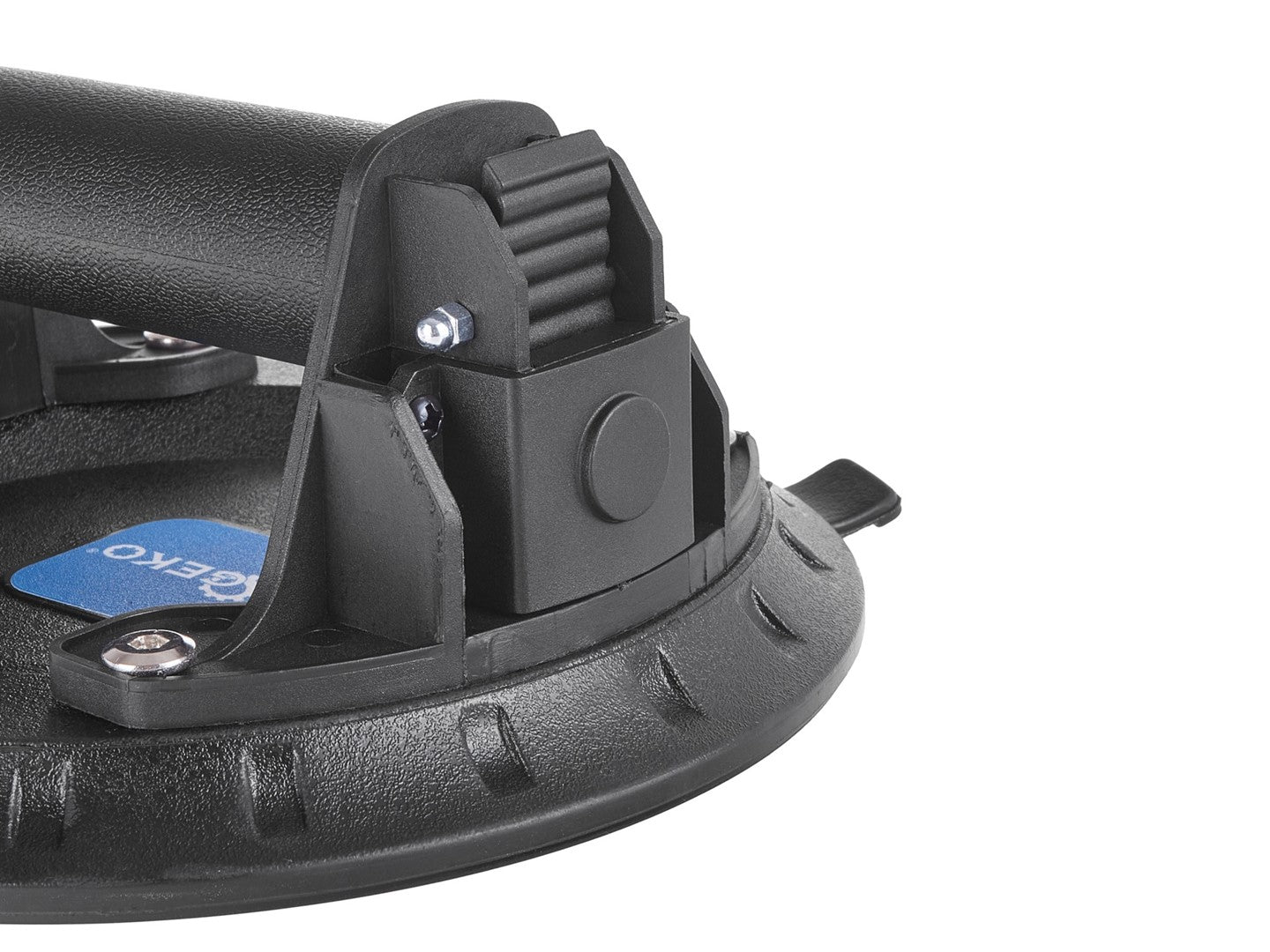 Ventosa vacuum a pompa con manometro, carico: 150 kg, 200 mm