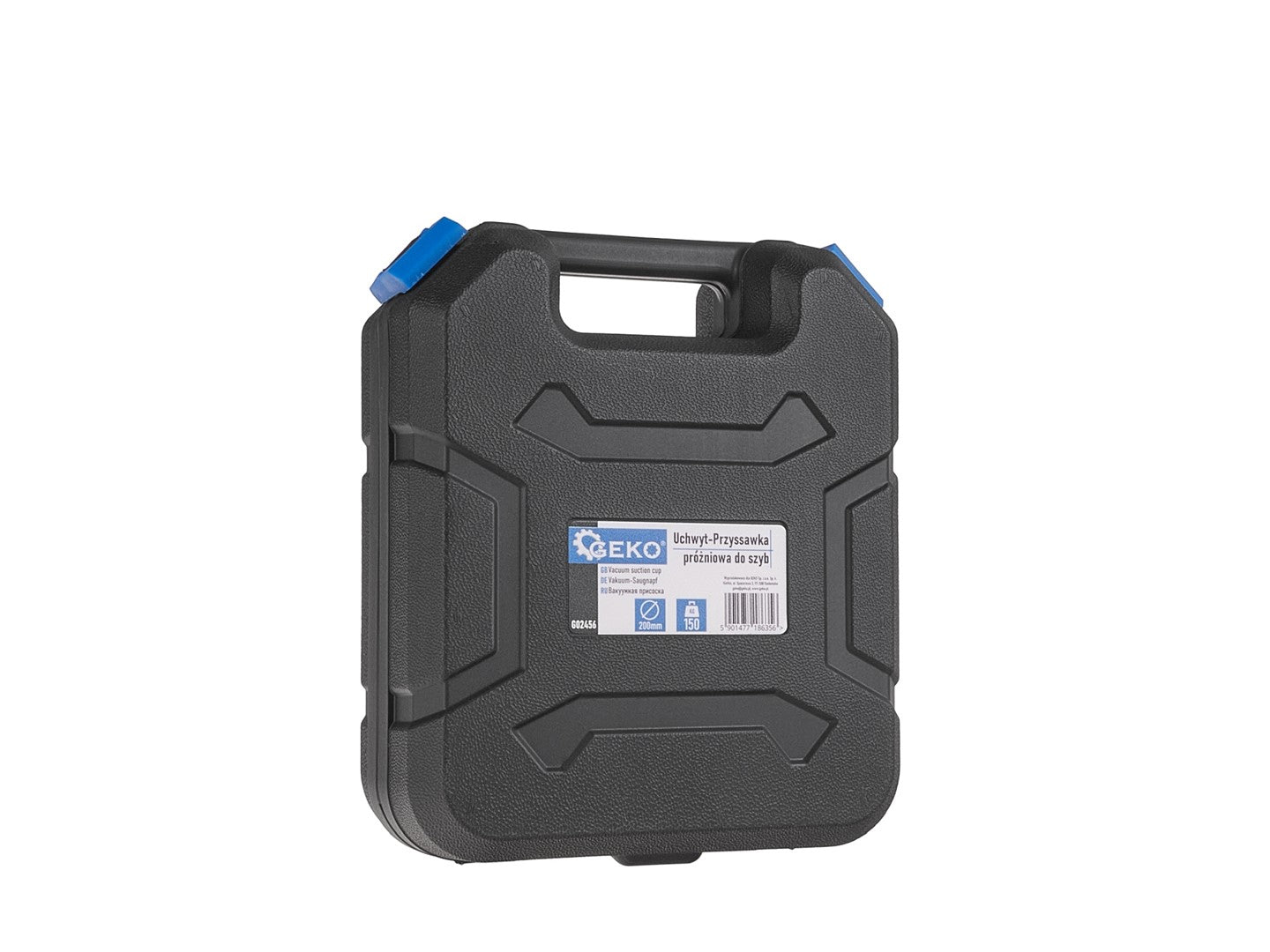 Ventosa vacuum a pompa con manometro, carico: 150 kg, 200 mm