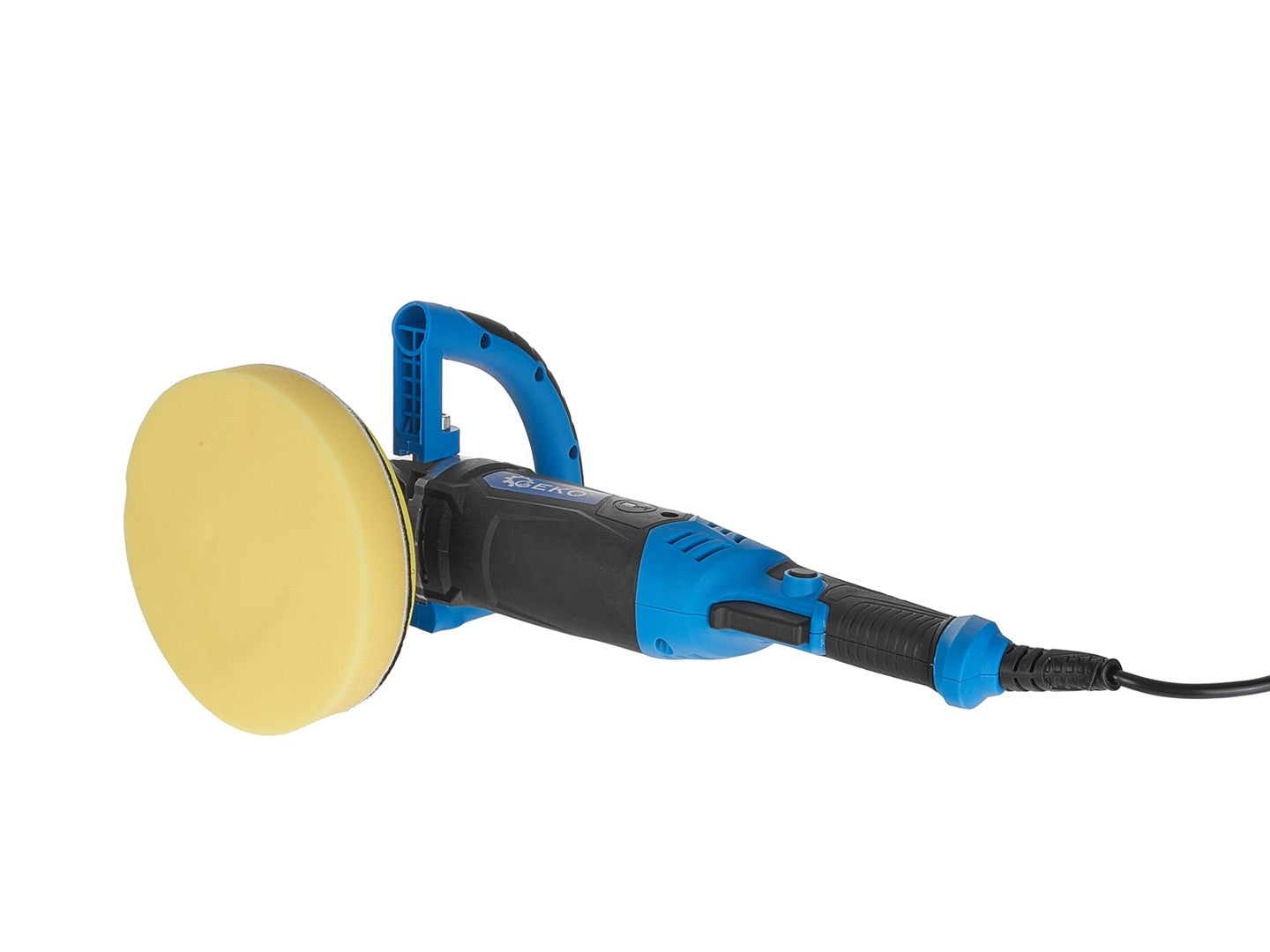 Lucidatrice elettrica, 4800 giri/min, 5 velocità regolabili, elettrica, maniglia a D e impugnatura laterale, platorello da 180 mm, per auto e mobili, 1200 W