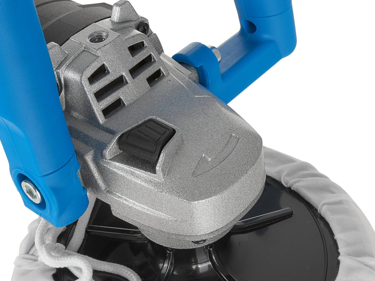 Lucidatrice elettrica, 4800 giri/min, 5 velocità regolabili, elettrica, maniglia a D e impugnatura laterale, platorello da 180 mm, per auto e mobili, 1200 W