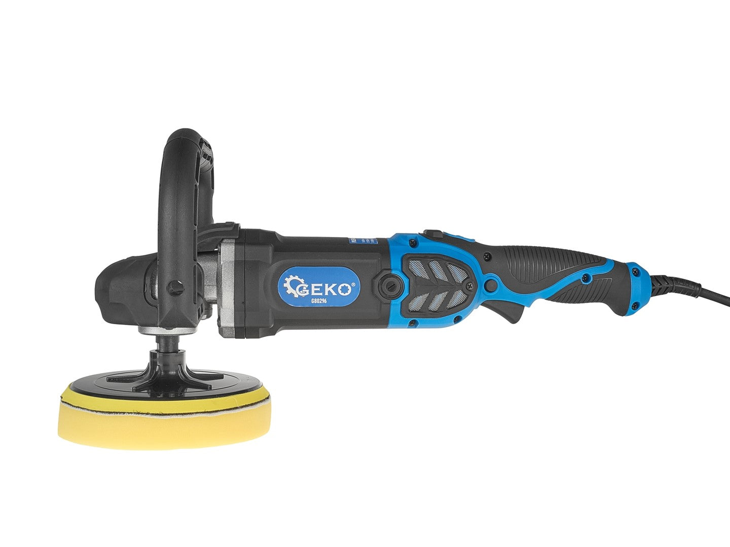 Lucidatrice elettrica, 3200 giri/min, velocità regolabili, elettrica, maniglia a D e impugnatura laterale, platorello da 180 mm, per auto e mobili, 1400 W