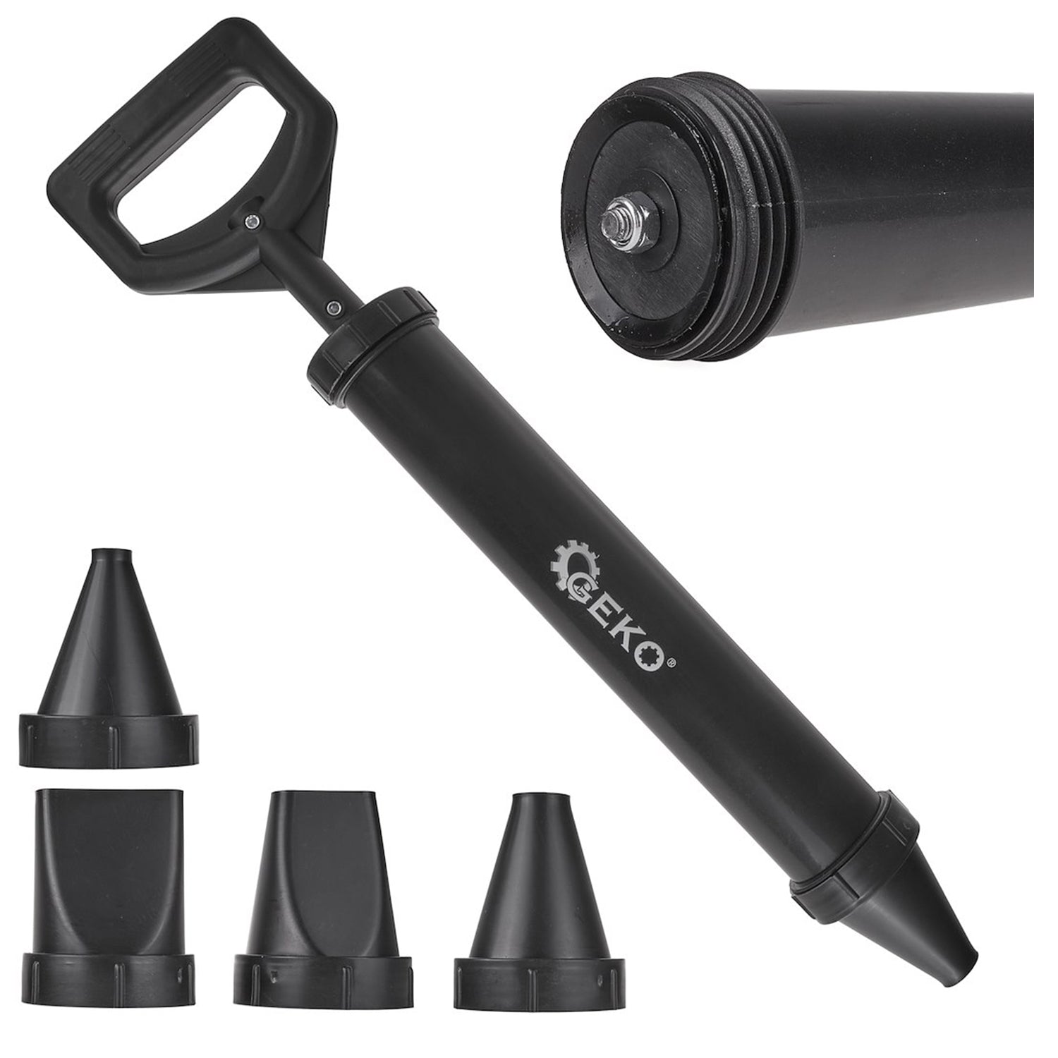 Pompa manuale per stuccatura fughe piastrelle con 4 ugelli 850 ml Geko