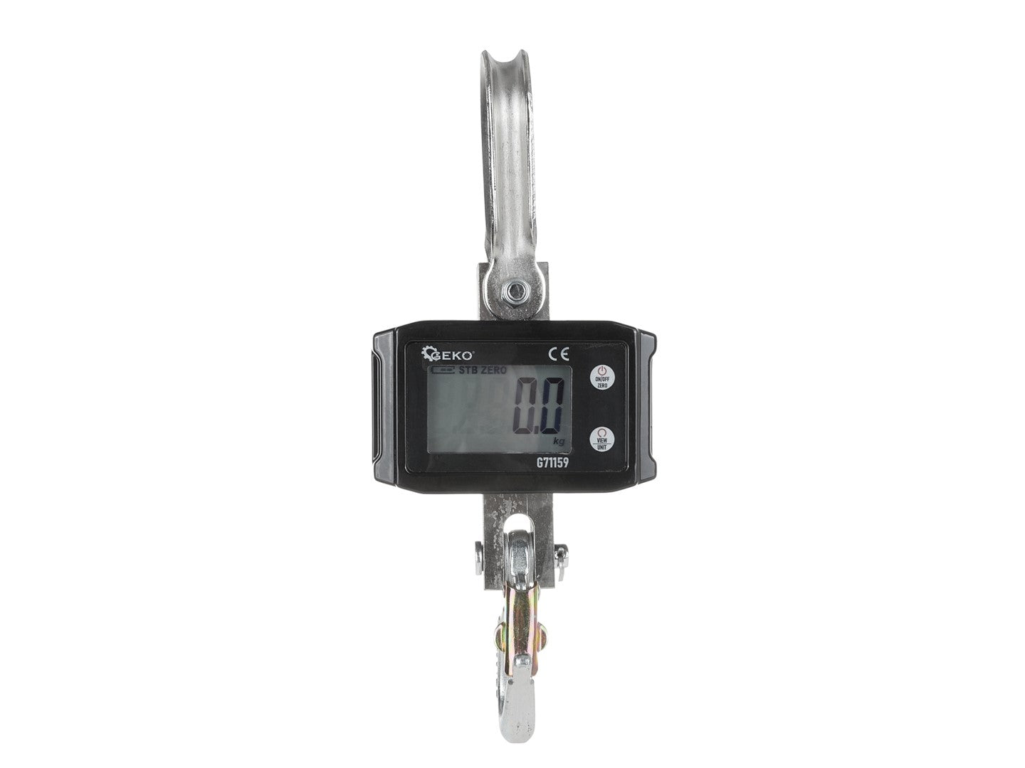 Bilancia elettronica-dinamometro per gru 2000 kg 4000 lb bilancia da gru digitale, pesante con telecomando, schermo lcd Geko