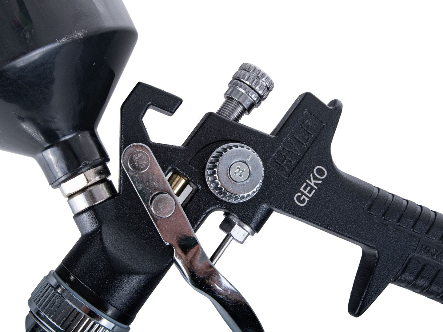 Pistola per verniciare a spruzzo HVLP, pistole a spruzzo per verniciare – capacità 600 ml e ugello 1,4 mm + 3x set di ugelli 1,7 mm 2,0 mm 1,3 mm