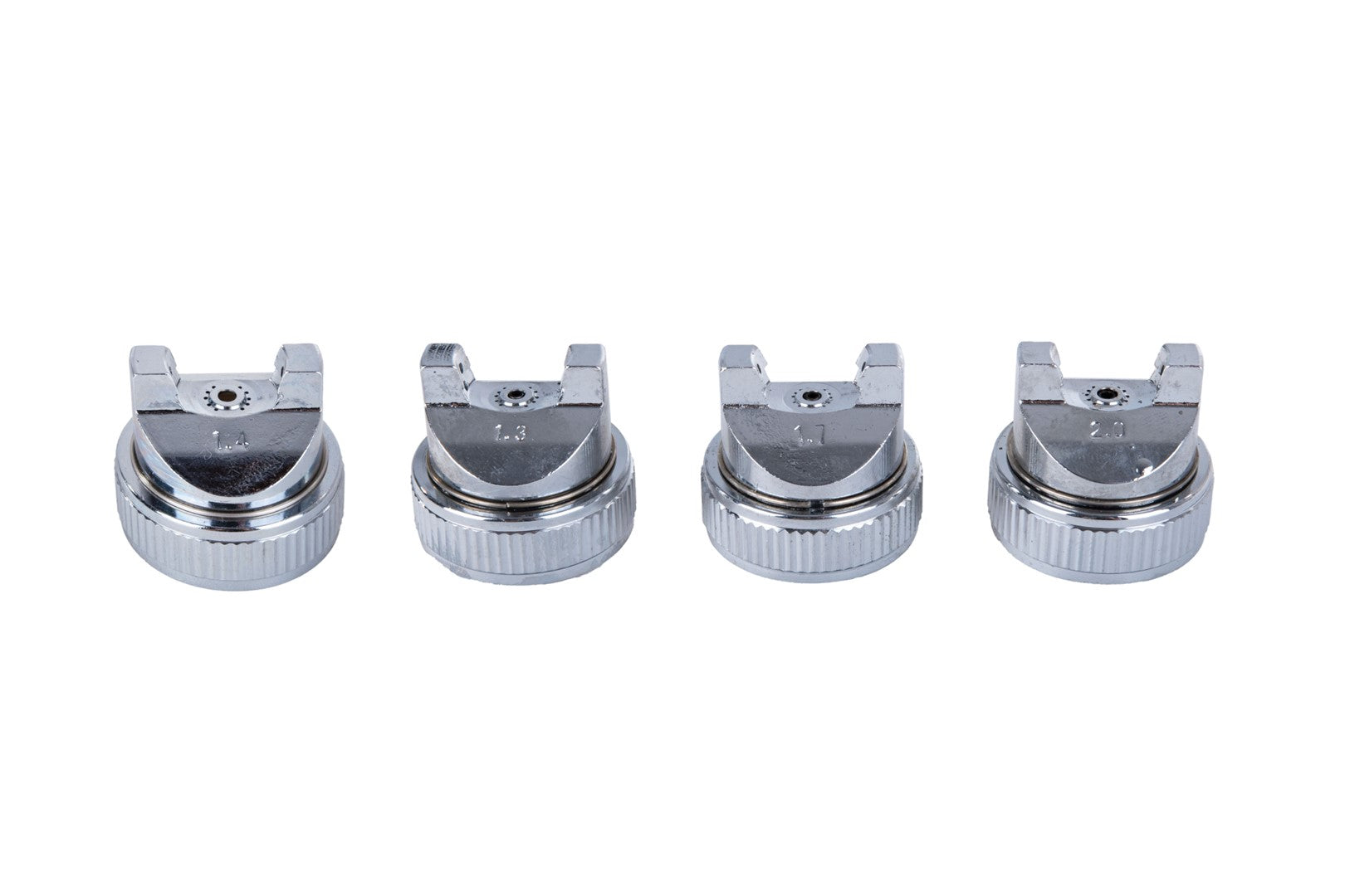 Pistola per verniciare a spruzzo HVLP, pistole a spruzzo per verniciare – capacità 600 ml e ugello 1,4 mm + 3x set di ugelli 1,7 mm 2,0 mm 1,3 mm