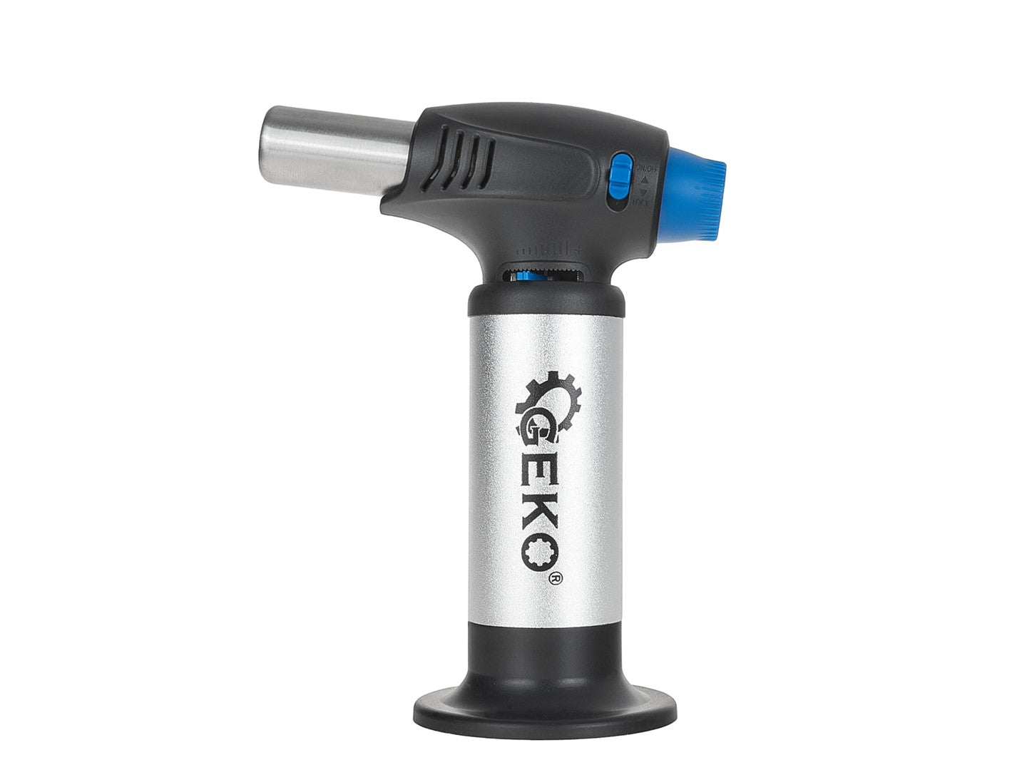 Cannello da cucina, cannello-torcia-saldatore-bruciatore a gas ricaricabile con blocco di sicurezza e fiamma regolabile per saldatura, bricolage, barbecue, cucina, gas incluso