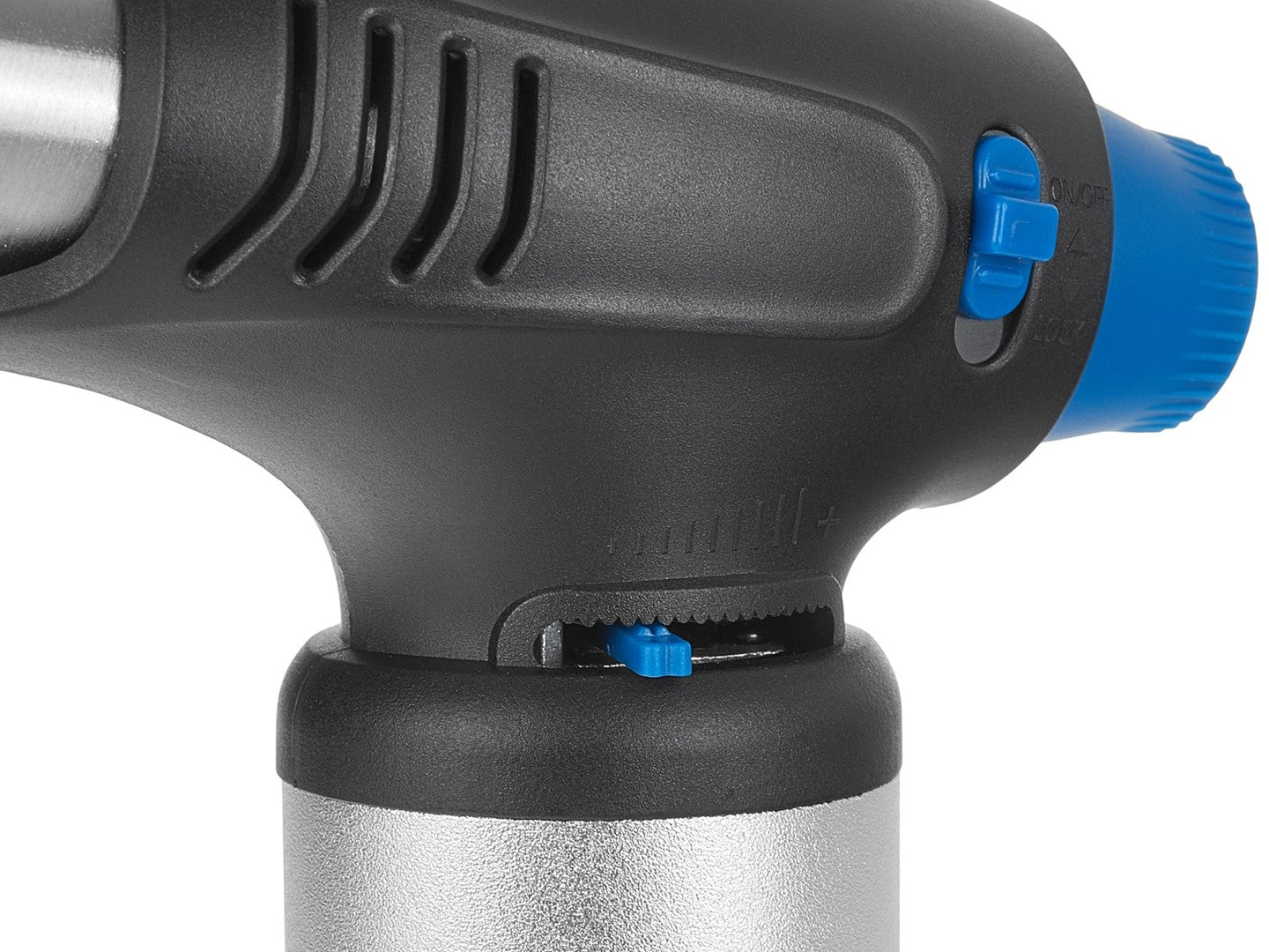Cannello da cucina, cannello-torcia-saldatore-bruciatore a gas ricaricabile con blocco di sicurezza e fiamma regolabile per saldatura, bricolage, barbecue, cucina, gas incluso
