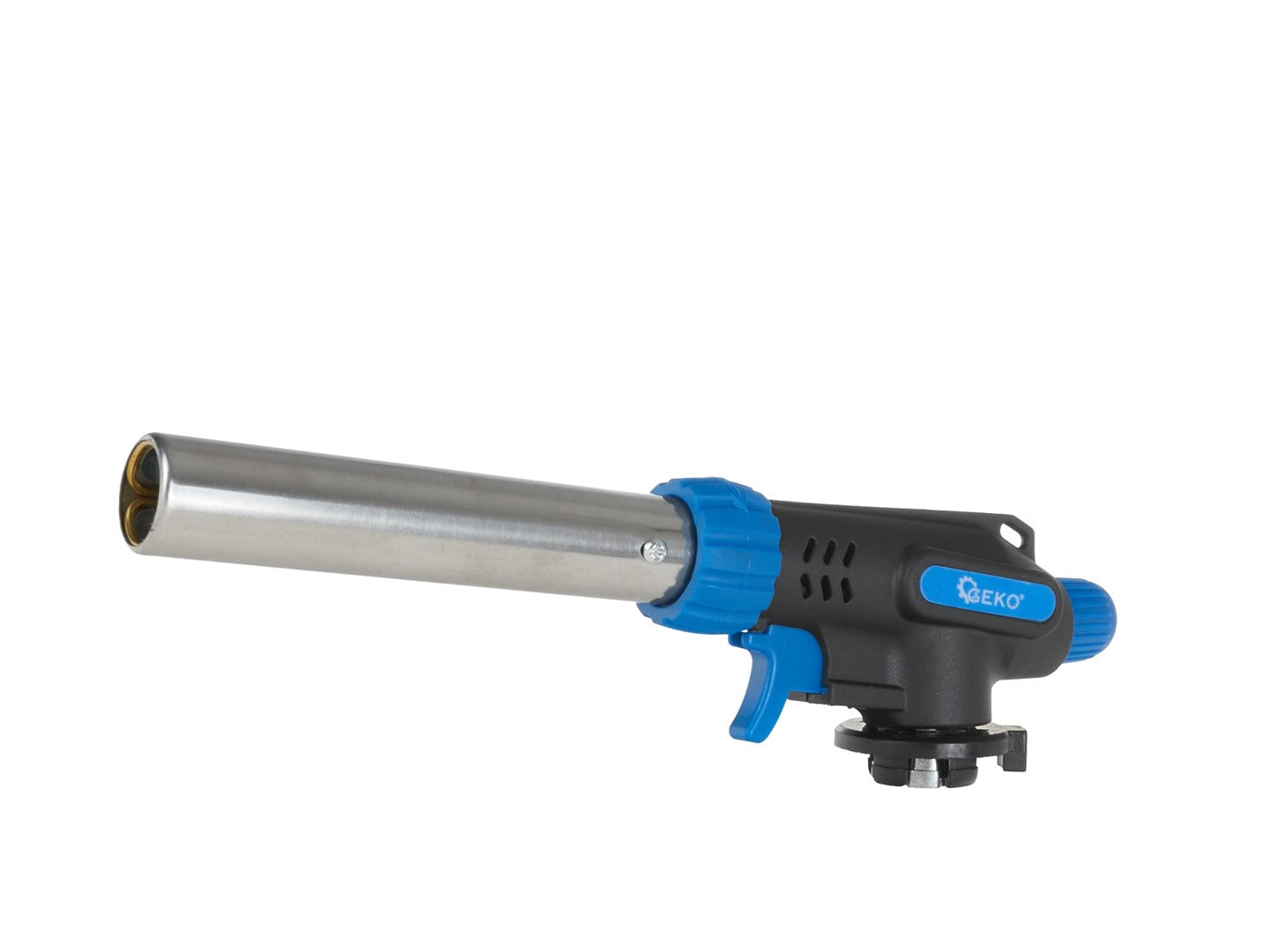 Cannello a gas piezoelettrico-bruciatore-torcia per saldatura con fiamma regolabile per barbecue, cucina, campeggio, saldatura, multifunzione