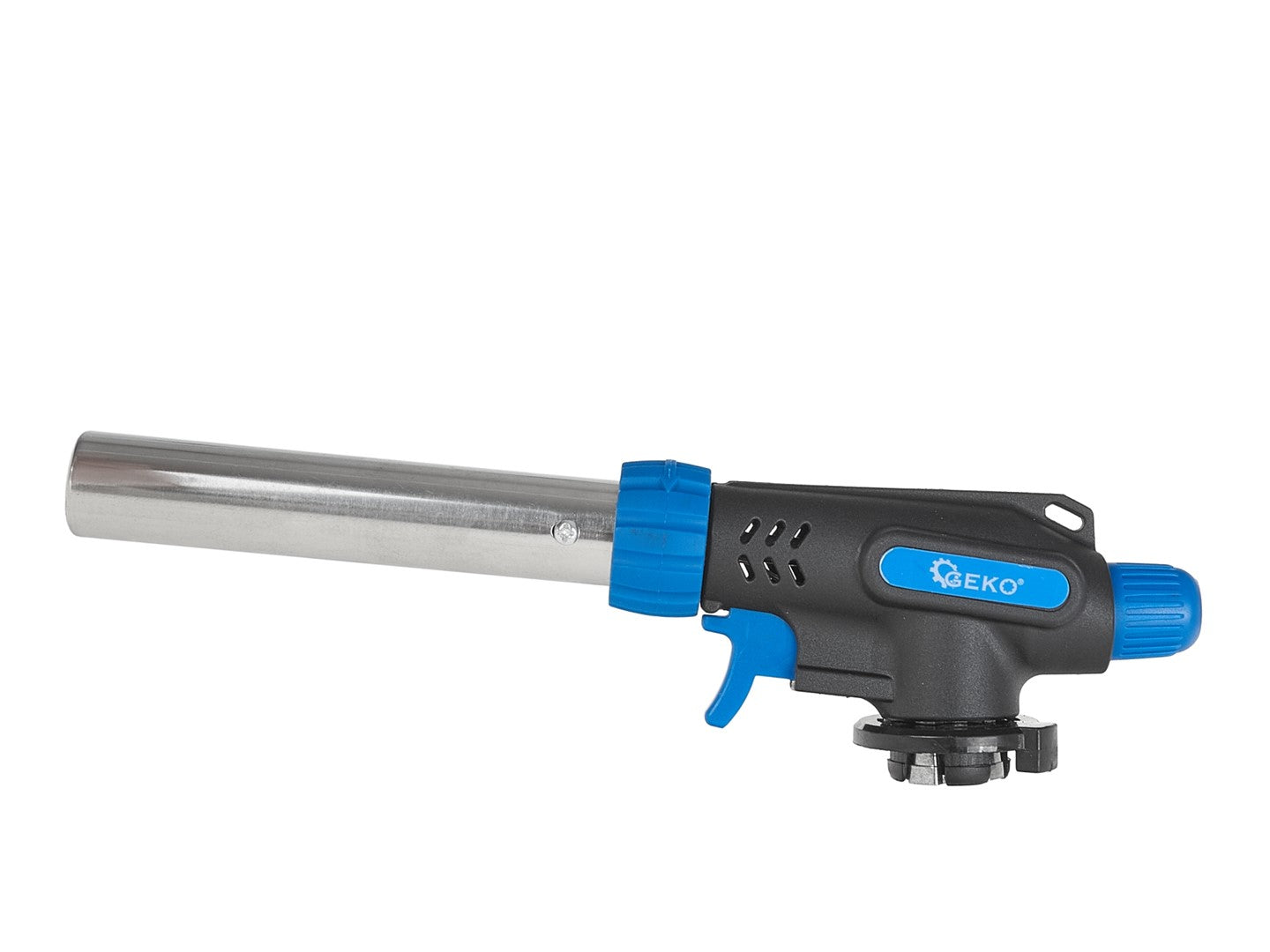 Cannello a gas piezoelettrico-bruciatore-torcia per saldatura con fiamma regolabile per barbecue, cucina, campeggio, saldatura, multifunzione
