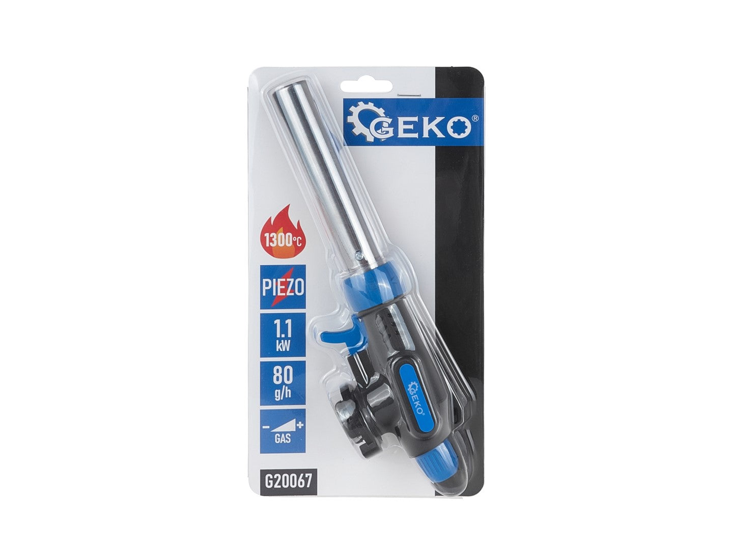 Cannello a gas piezoelettrico-bruciatore-torcia per saldatura con fiamma regolabile per barbecue, cucina, campeggio, saldatura, multifunzione