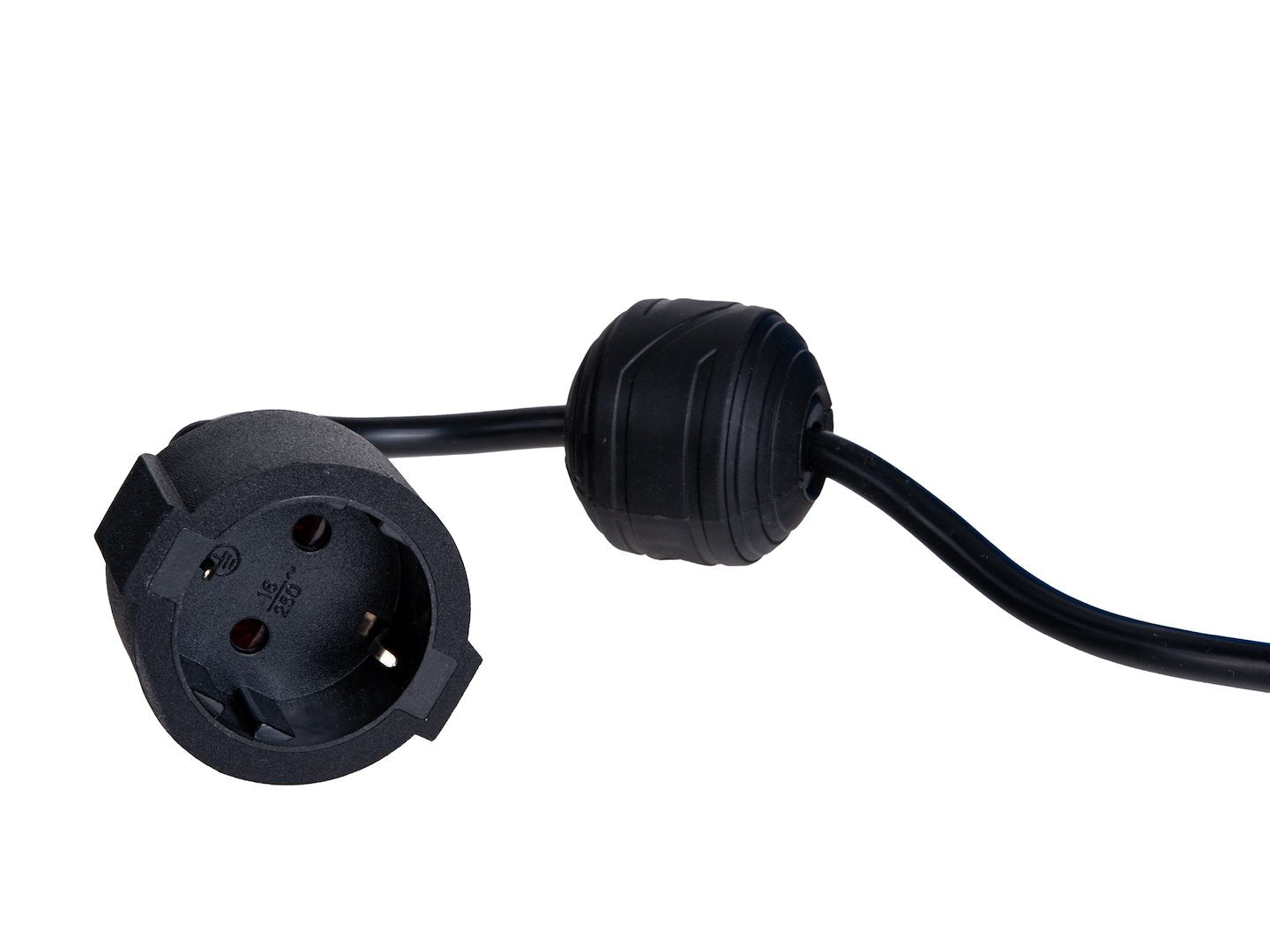 Avvolgicavo elettrico automatico a molla con staffa per fissaggio a muro 3 × 1,5 mm 15 m
