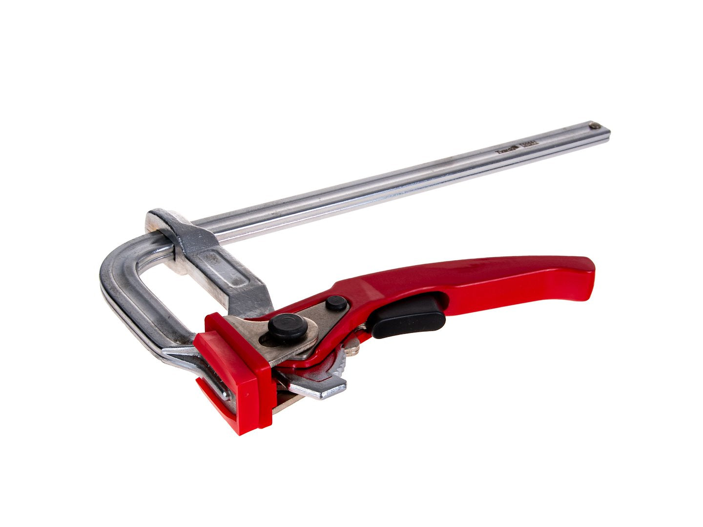 Morsetto a cricchetto multiuso per impieghi gravosi F, clip di fissaggio per lavorazione del legno, accessorio per falegname, 200x80 mm
