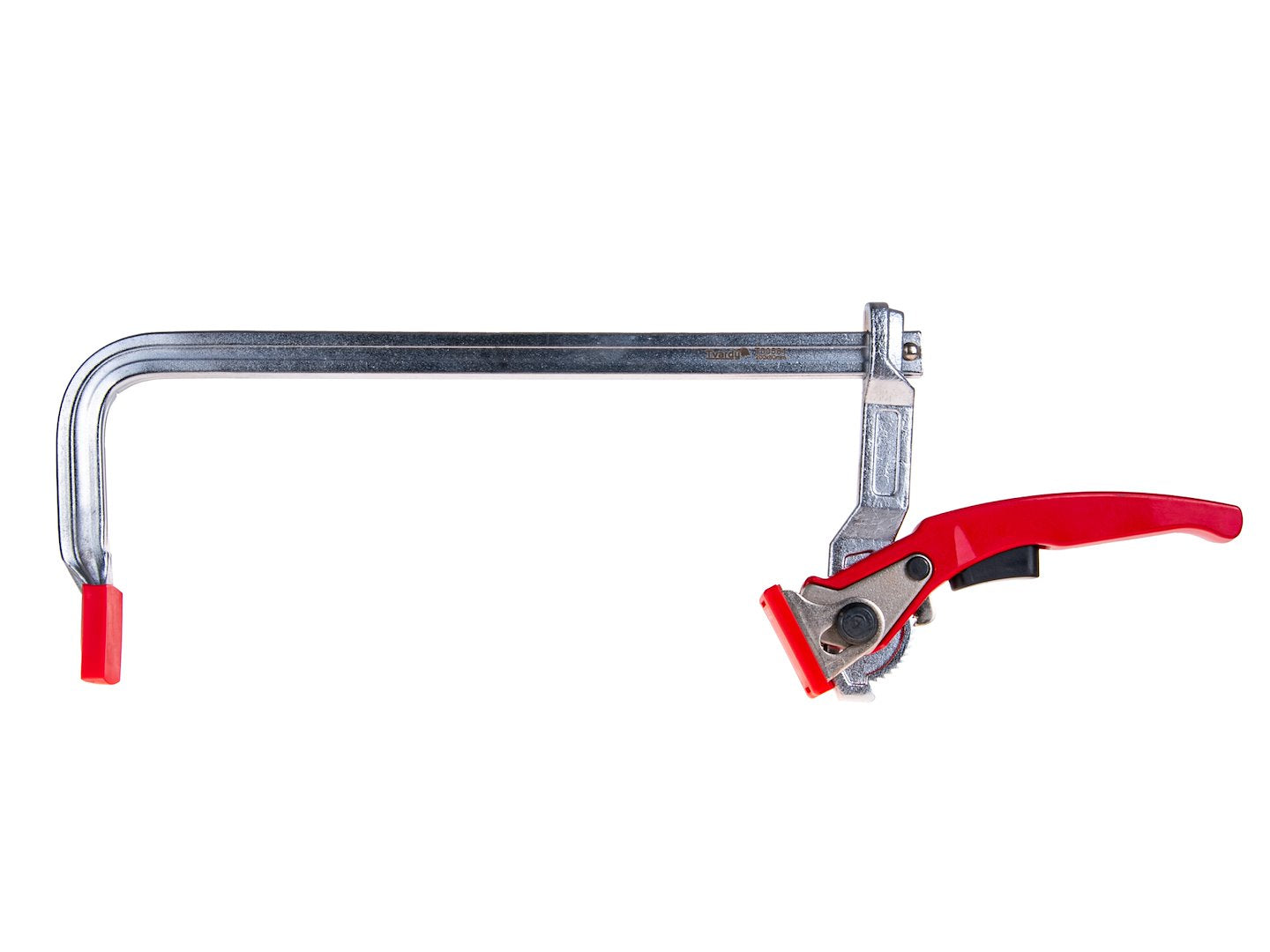 Morsetto a cricchetto multiuso per impieghi gravosi F, clip di fissaggio per lavorazione del legno, accessorio per falegname, 200x80 mm