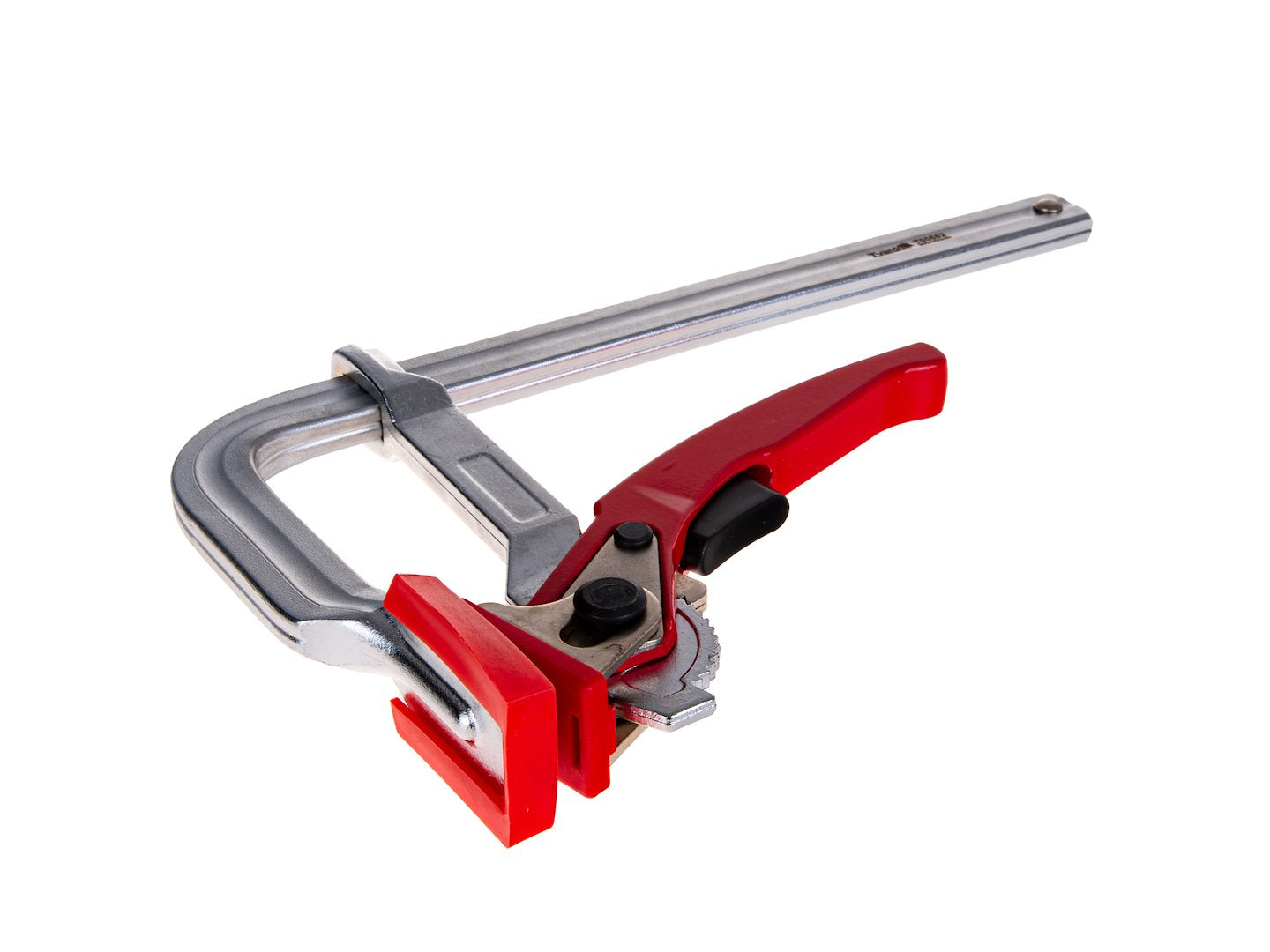 Morsetto a cricchetto multiuso per impieghi gravosi F, clip di fissaggio per lavorazione del legno, accessorio per falegname, 200x100 mm