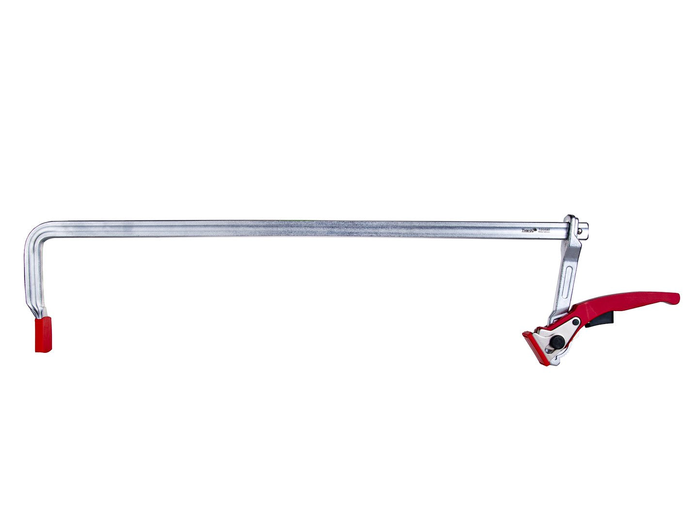 Morsetto a cricchetto multiuso per impieghi gravosi F, clip di fissaggio per lavorazione del legno, accessorio per falegname, 600x120 mm