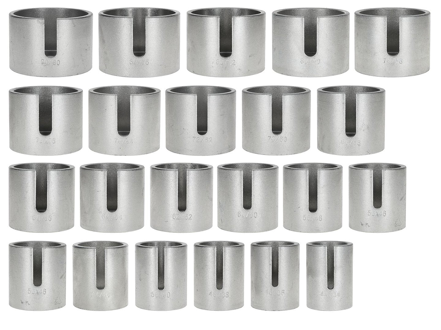 Set per montaggio e smontaggio boccole, cuscinetti e silentblock della sospensione , kit attrezzi per montaggio e smontaggio con 27 pezzi Geko