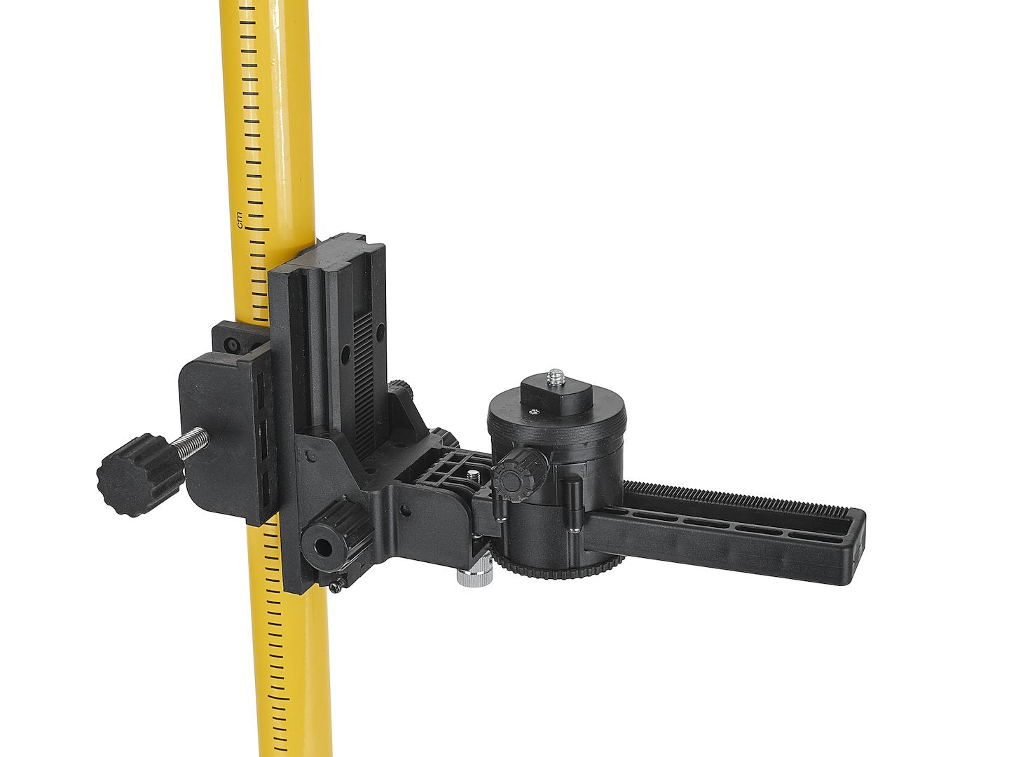 Asta telescopica per livella laser regolabile altezza estensibile dal pavimento al soffitto 4,2 m Geko con supporto