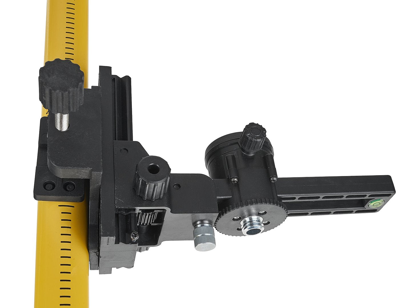 Asta telescopica per livella laser regolabile altezza estensibile dal pavimento al soffitto 4,2 m Geko con supporto