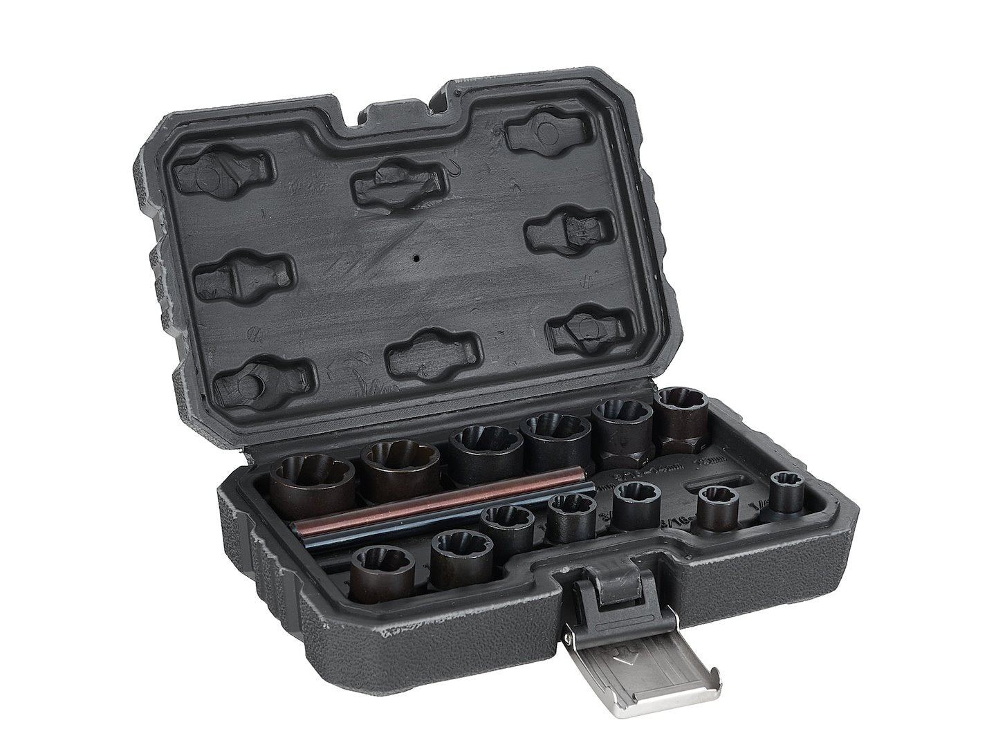 Set di 15 estrattori per viti usurate-rotte, facile da estrarre, 6–19 mm, Geko