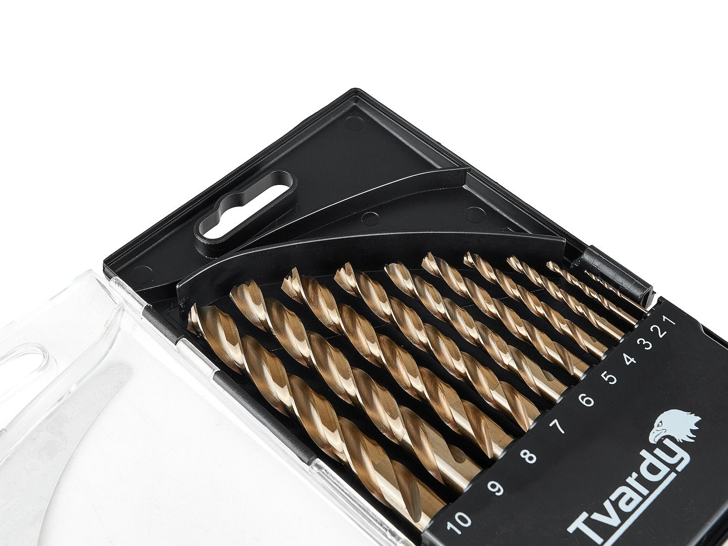 Punte trapano per forare metallo duro, set punte trapano professionali, cobalto HSS 1–10 mm 10 pezzi