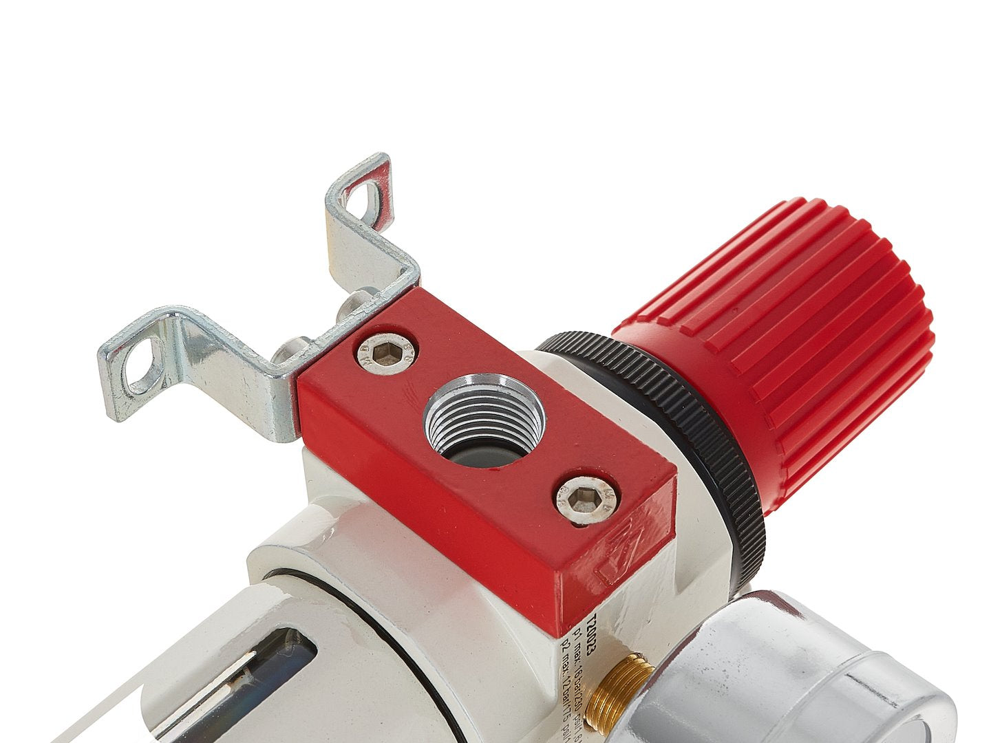 Separatore d'acqua e olio ad aria compressa, riduttore di pressione per compressore, filtro regolatore aria con manometro 1/4 " Tvardy