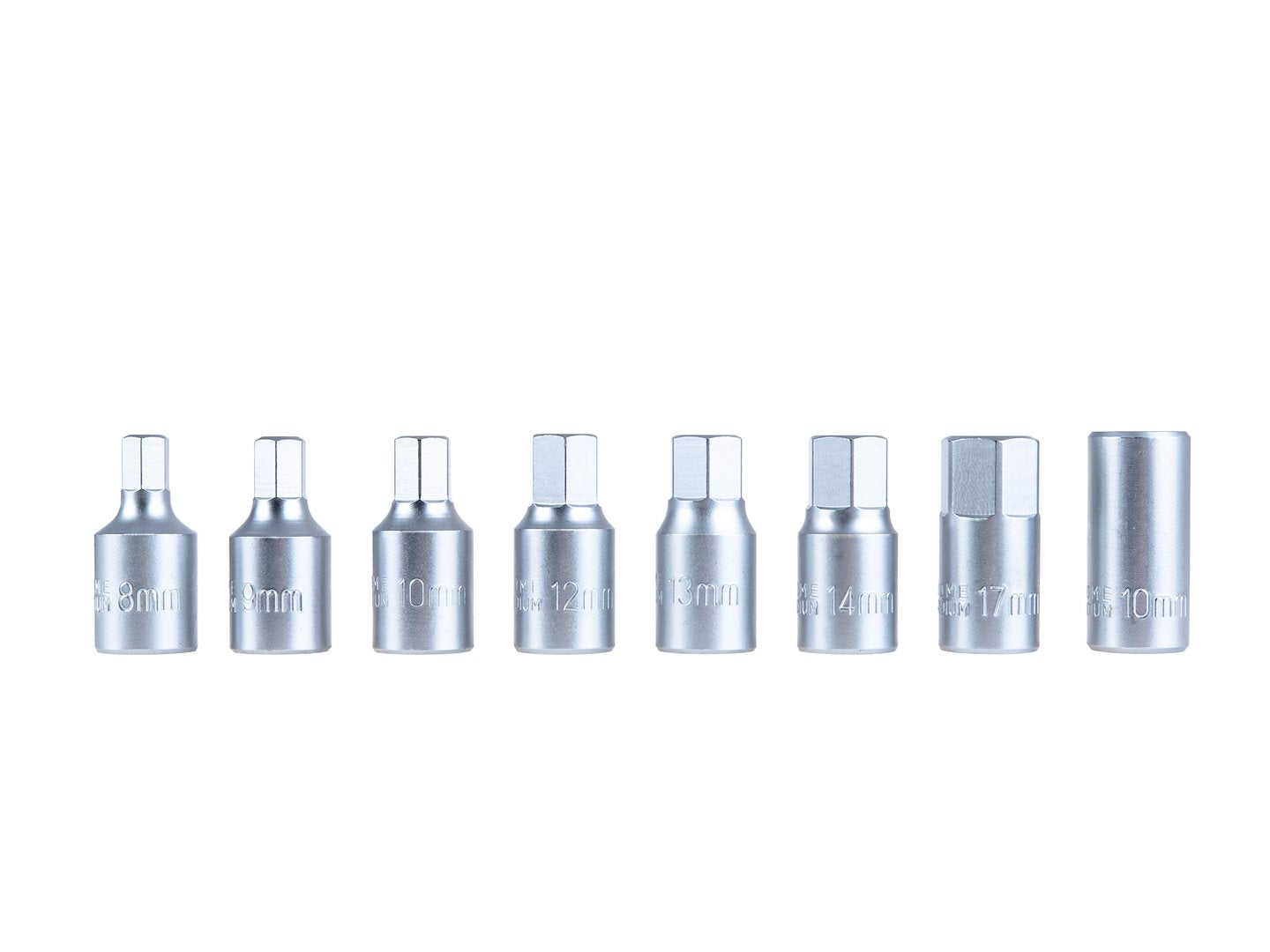 Set chiavi bussole, set olio tappo di scarico noci con un quadro scorrevole, kit chiavi a bussola per tappo della coppa dell'olio 5/16”3/8”, 23 pezzi, in acciaio Cr-V