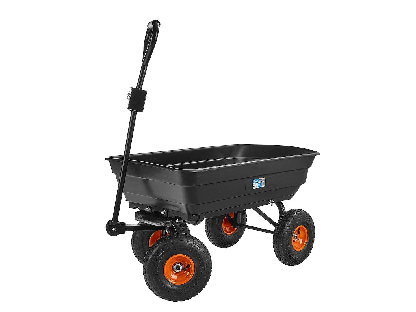 Carrello ribaltabile da giardino ,carriola ,carrello multiuso, per giardinaggio, edilizia, magazzini 75 kg Geko