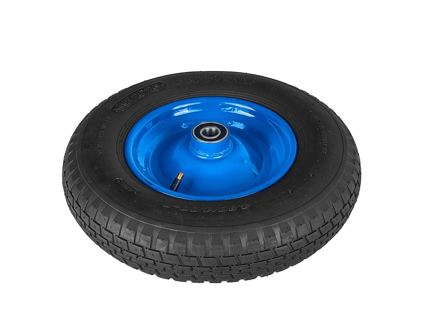 Ruota per carriola 4.00-8/6PR 20MM Geko