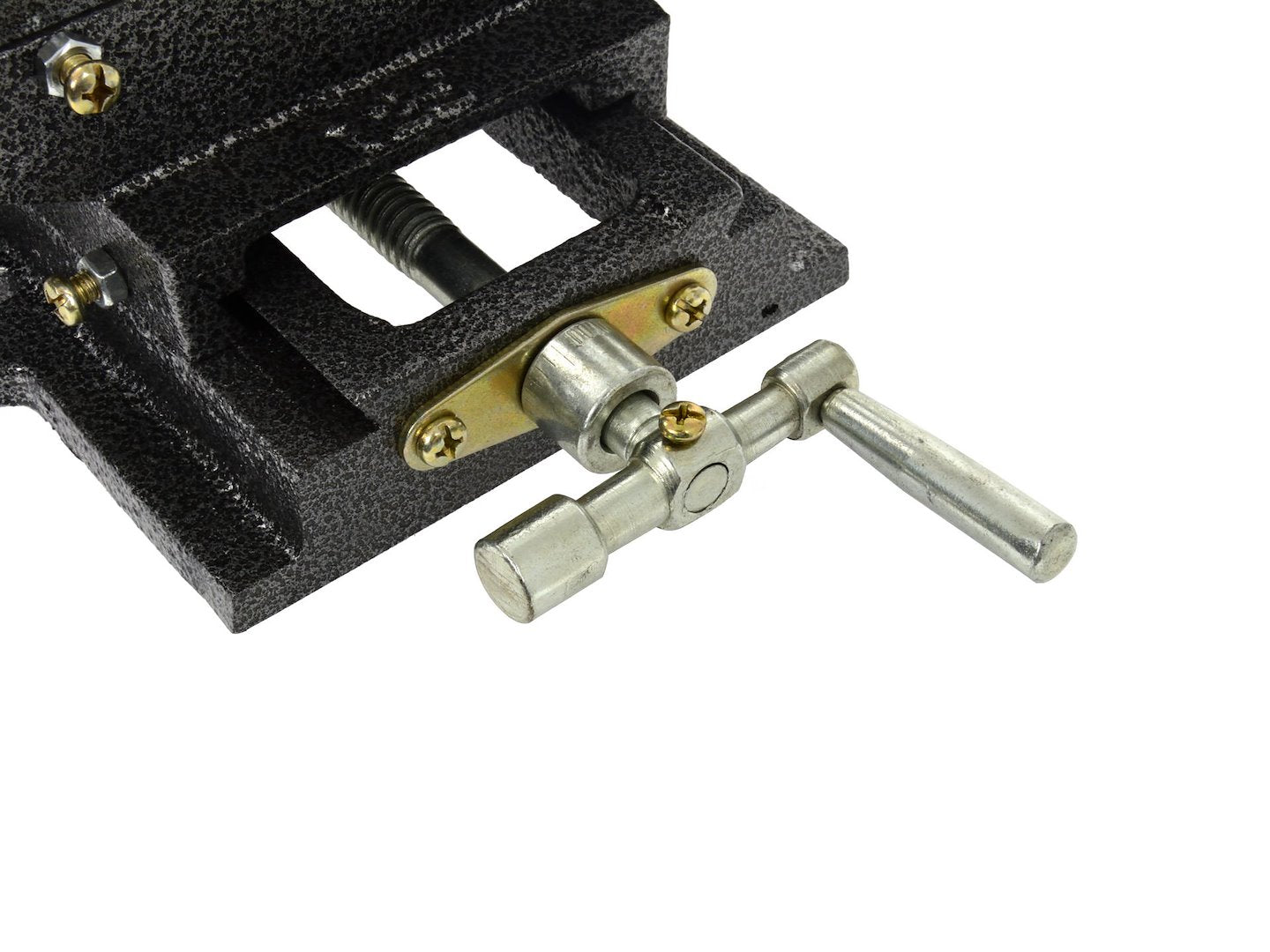 Morsa a croce per trapano a colonna, industriale heavy duty, morsetto a morsa a croce meccanica a 2 assi per manutenzione di macchine per fresatrici da officina, 125 mm 5" Geko