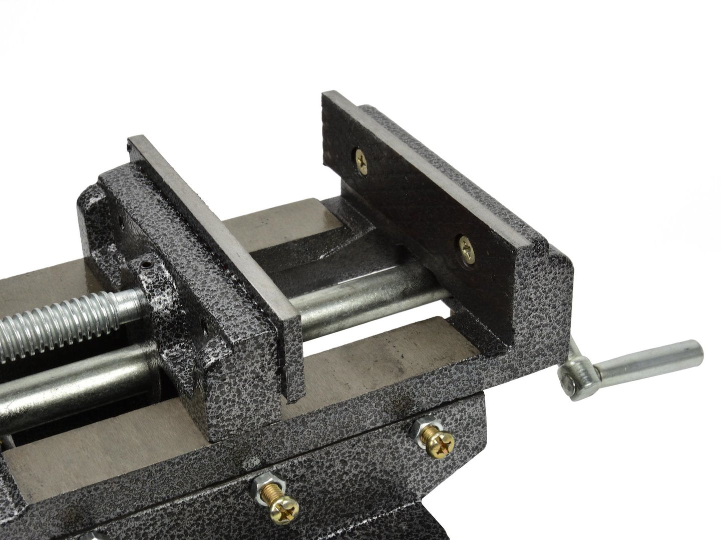 Morsa a croce per trapano a colonna, industriale heavy duty, morsetto a morsa a croce meccanica a 2 assi per manutenzione di macchine per fresatrici da officina, 125 mm 5" Geko