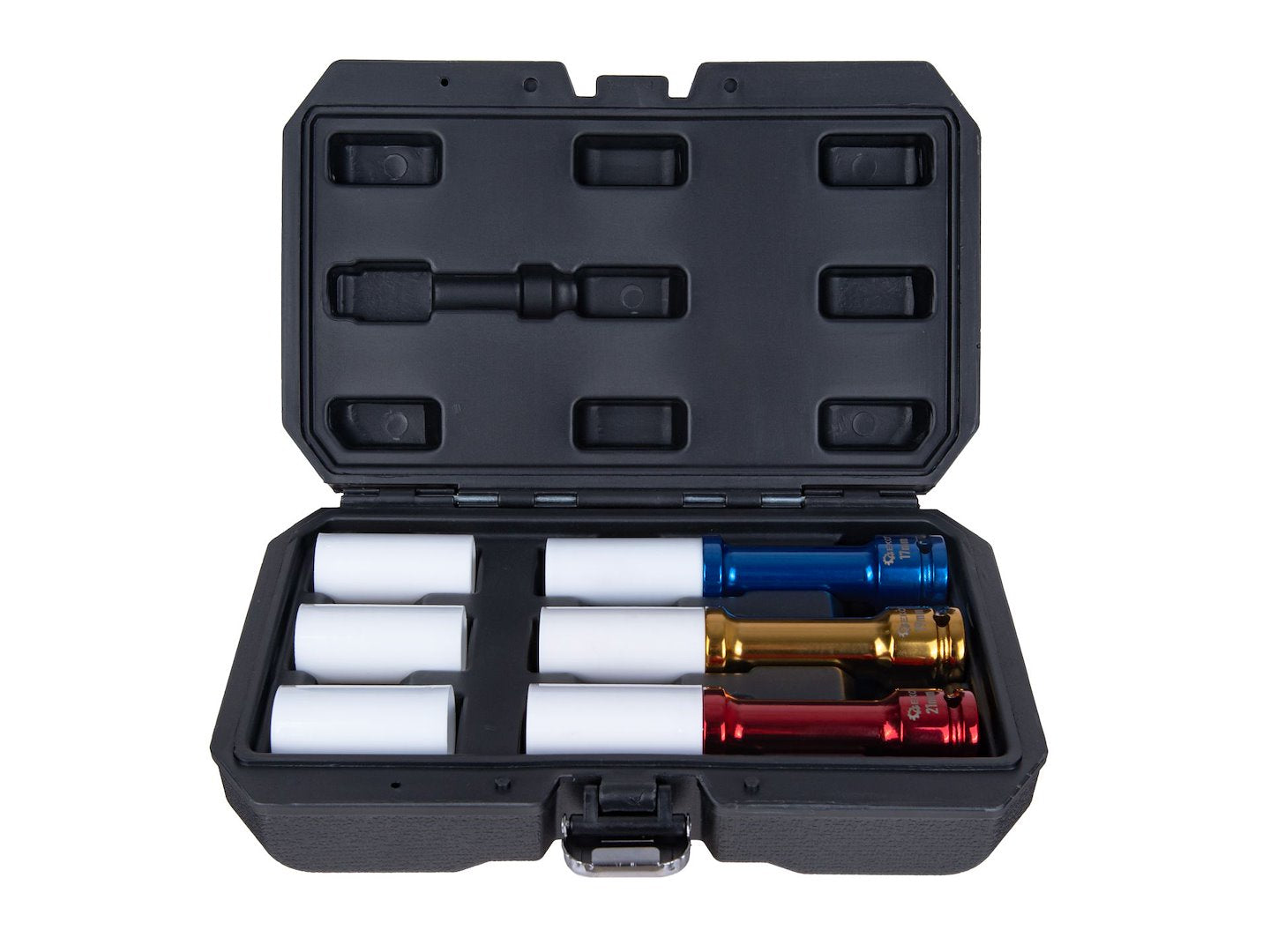 Set di chiavi a bussola per cerchi in lega per avvitatore a impulsi, da 17 - 19 - 21 mm, 3 pezzi Gebo Tools