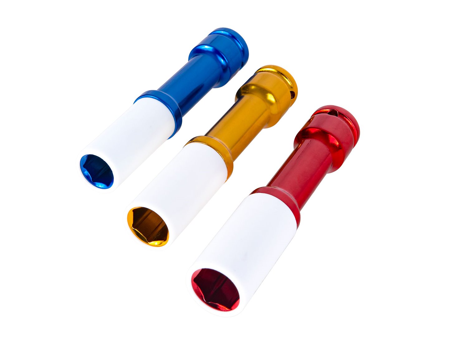Set di chiavi a bussola per cerchi in lega per avvitatore a impulsi, da 17 - 19 - 21 mm, 3 pezzi Gebo Tools