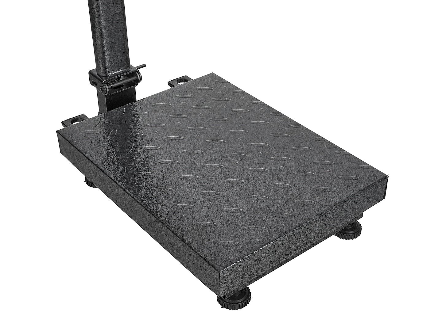 Bilancia a piattaforma con display LCD, portata 150 kg Geko