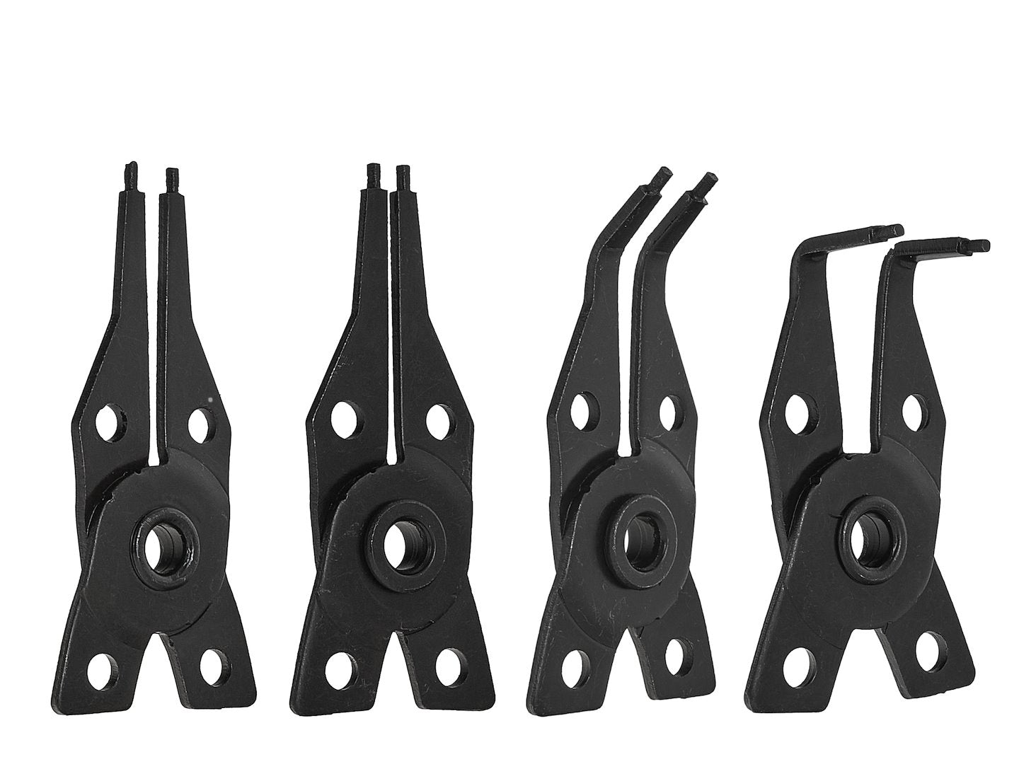 Pinza per anelli elastici Seeger, con punte intercambiabili 160 mm, Geko