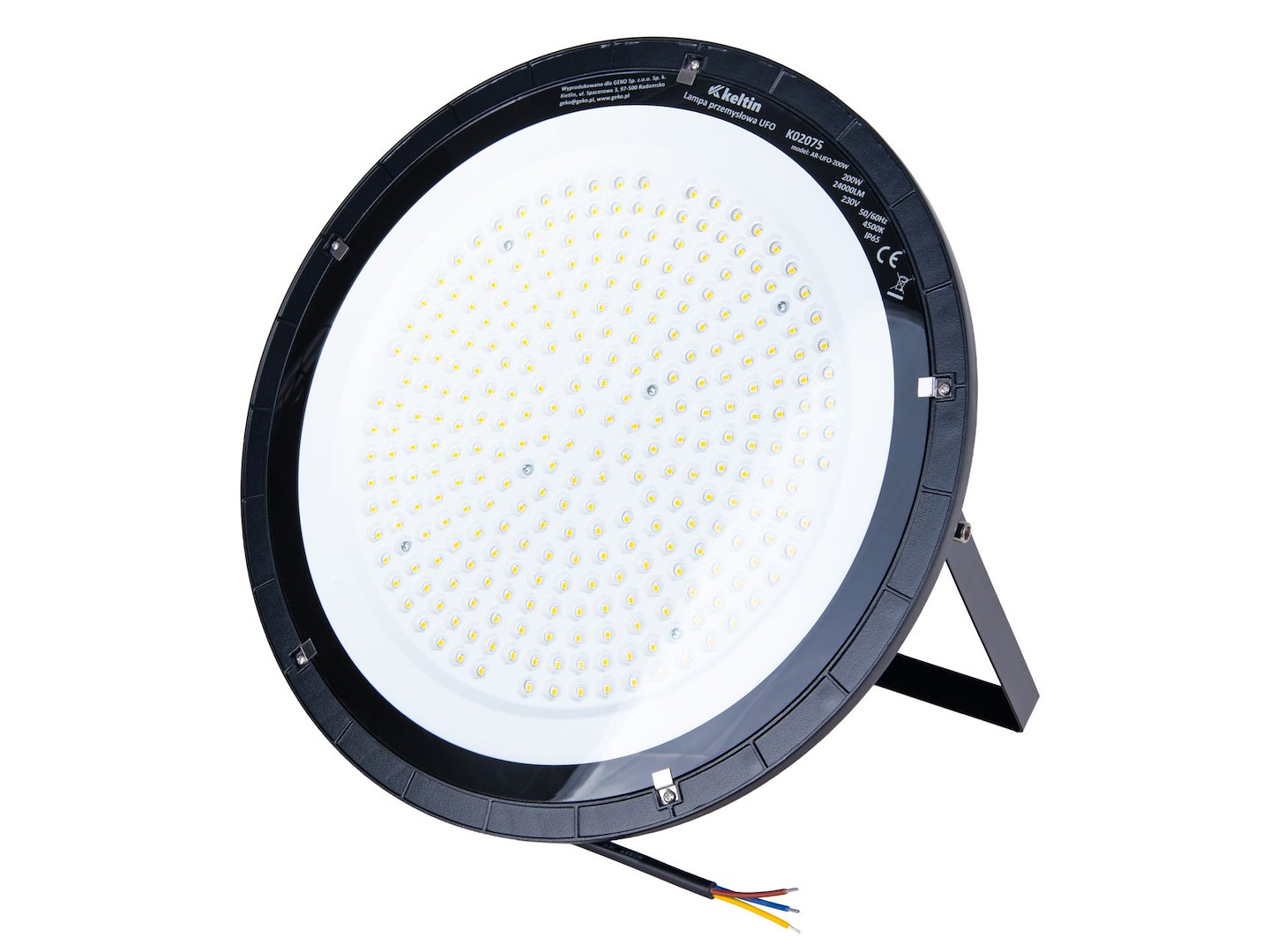 Lampada industriale a LED High Bay 200 w 12000LM 4500 K ,proiettore a LED, IP 65 Keltin