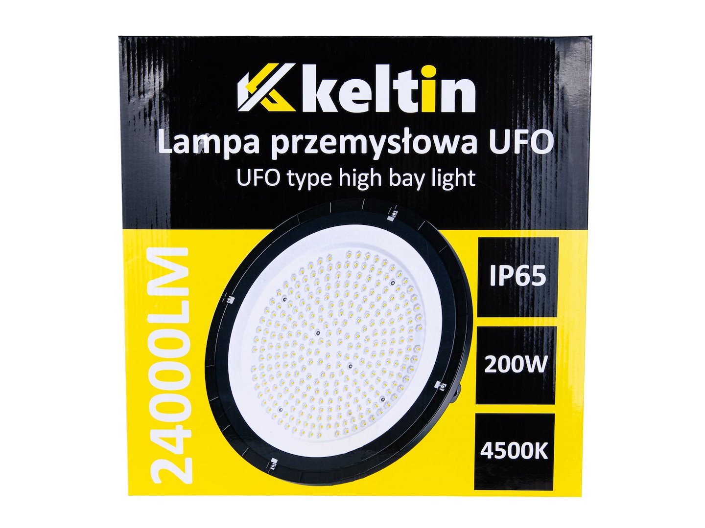 Lampada industriale a LED High Bay 200 w 12000LM 4500 K ,proiettore a LED, IP 65 Keltin