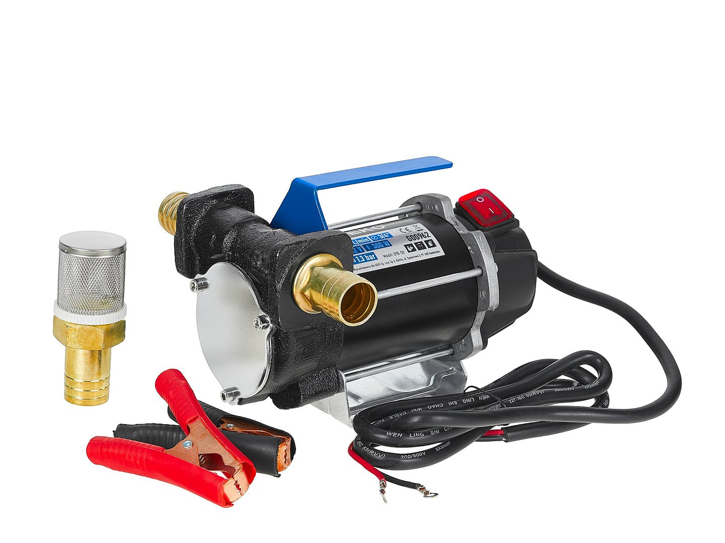 Pompa per trasferimento diesel,pompa travaso carburante diesel 12v 300w Geko