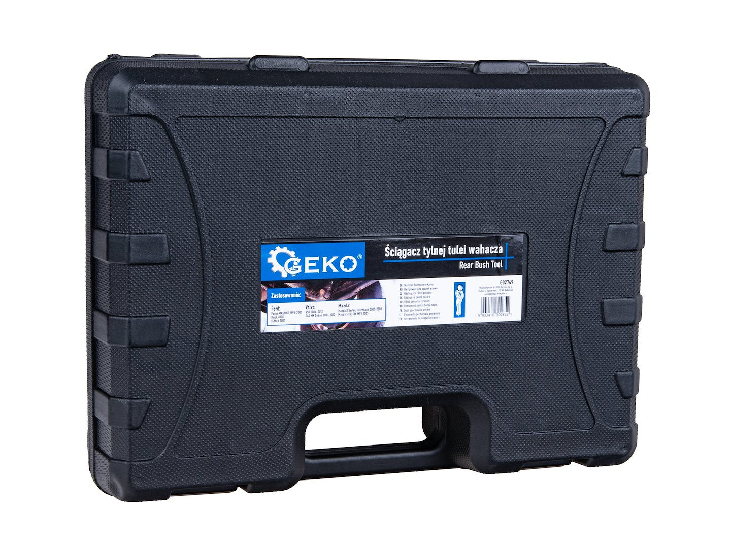 Set professionale per smontaggio e montaggio boccole braccio sospensione posteriore senza rimozione del braccio, kit attrezzi per montaggio e smontaggio boccole asse posteriore per FORD, MAZDA, VOLVO