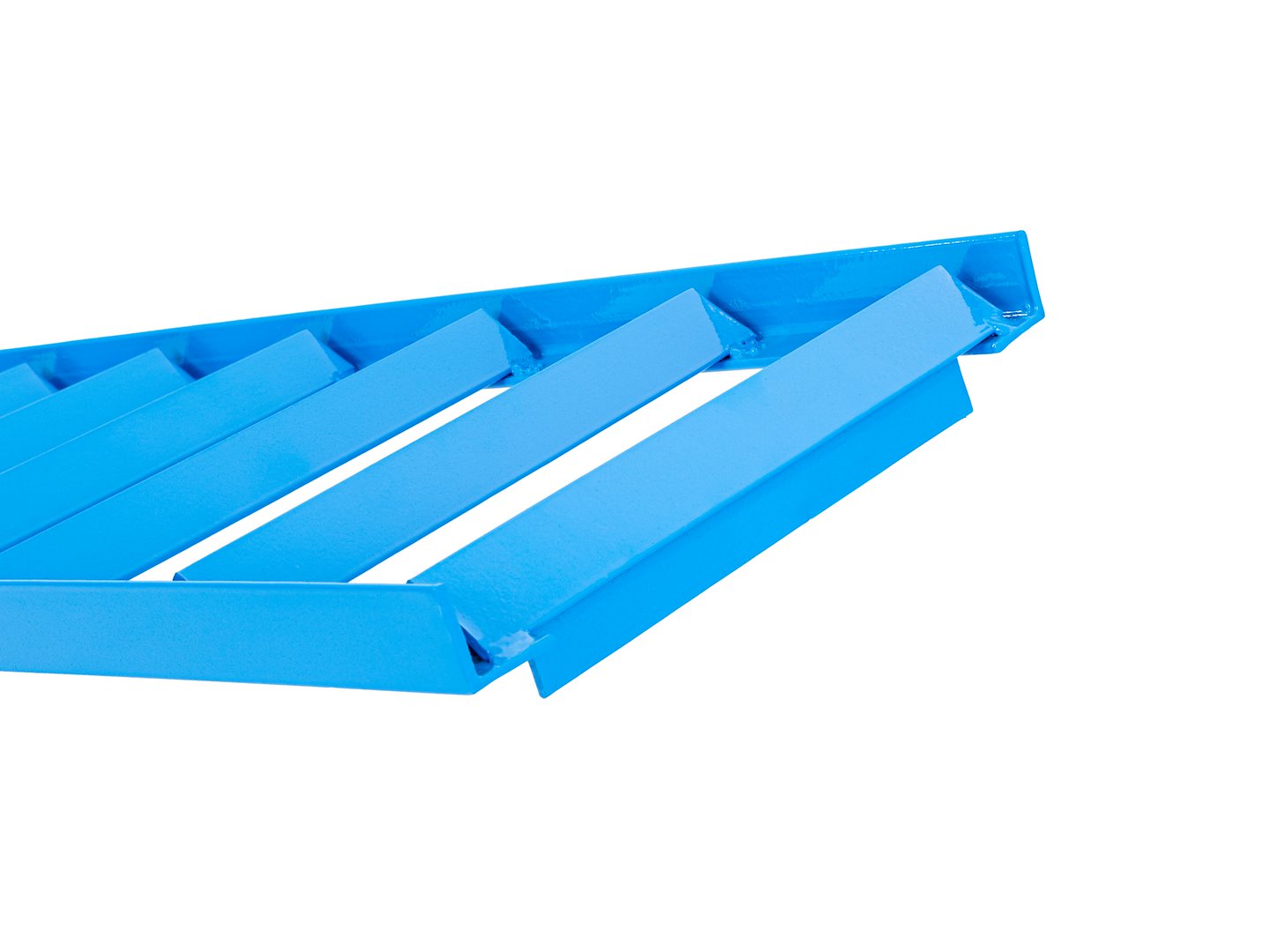 Set di 2 prolunghe per rampe auto, in acciaio low‑profile per auto, altezza 300 mm, ideali per cambio olio & officina